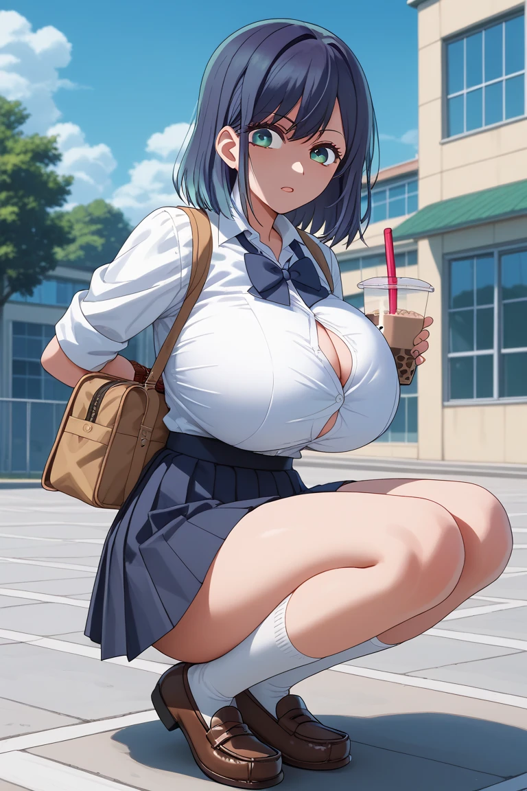 black hair、twin tails、table top、High resolution、three girls、multiple girls、large crowd、many cute girls、big and full breasts、naughty body、underwear only、See-through、pink lingerie、throw、whole body、To the tips of the legs、looking up at me、confused face、blush、black pantyhose、female shape'Private parts are clearly visible、I can see the nipples、white shirt、navy checkered skirt、micro mini skirt、very short skirt、Department store、shop、Many people々、in the crowd、bare chest、show your chest、from below、Low - Angle、Holding the tray、put the chest on the tray、A lot of milk comes out from the nipples、Breast milk splatters from the nipples、pour breast milk into a glass cup、A lot of breast milk spills from the nipples、White drinks