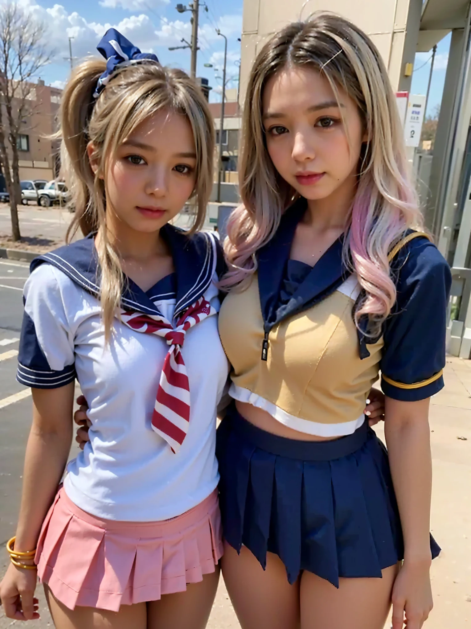 (Completely live action:1.37), (Amazingly realistic textures:1.37), (masterpiece, best quality:1.2), (8k uhd, 16k, 32k, ultra high res), amazingly realistic skin, amazingly realistic photo, superrealism, (photorealistic:1.37), (RAW photo), ultimately realistic, (ultimately realistic all details), (ultimately realistic all textures), super realistic lighting, super realistic shadow, (japanese girl:1.5), (realistic idol face), smiling, happy, super realistic face, ultimately realistic skin, ultimately realistic eyes, (mascara:1.35)ultimately realistic background, ultimately realistic detail up, (kkw-ph1:1.25), (Canon EOS R6, 85mm, 1/200s, f/5.6, ISO 1600), (tattoo), (mechanical armor:1.37), (blue eyes:1.2), (silver hair:1.3), (tareme:1.5)