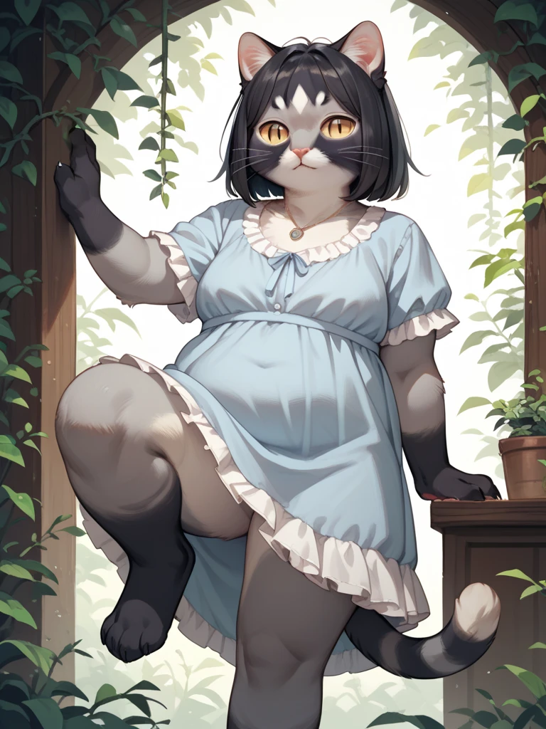 mouse, split lingerie, lace, black pantyhose, furry, (humanoid mammal: 1.3), mouse, white fur, mouse ears, rat tail, female curves, sexy, farm background, vibrant details, luxurious, elegant, beautiful background, best quality, masterpiece, very delicate and beautiful., very detailed, CG, wallpaper, amazing, fine details, best quality, official art, very detailed, full body photo, Illustrations, 4k
