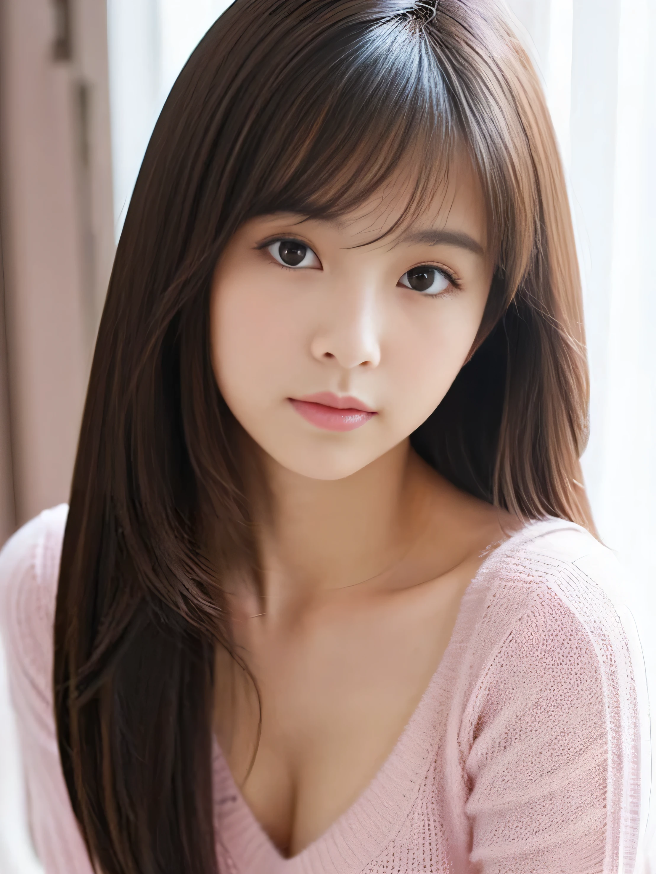 Beautiful girl、long hair、sexy