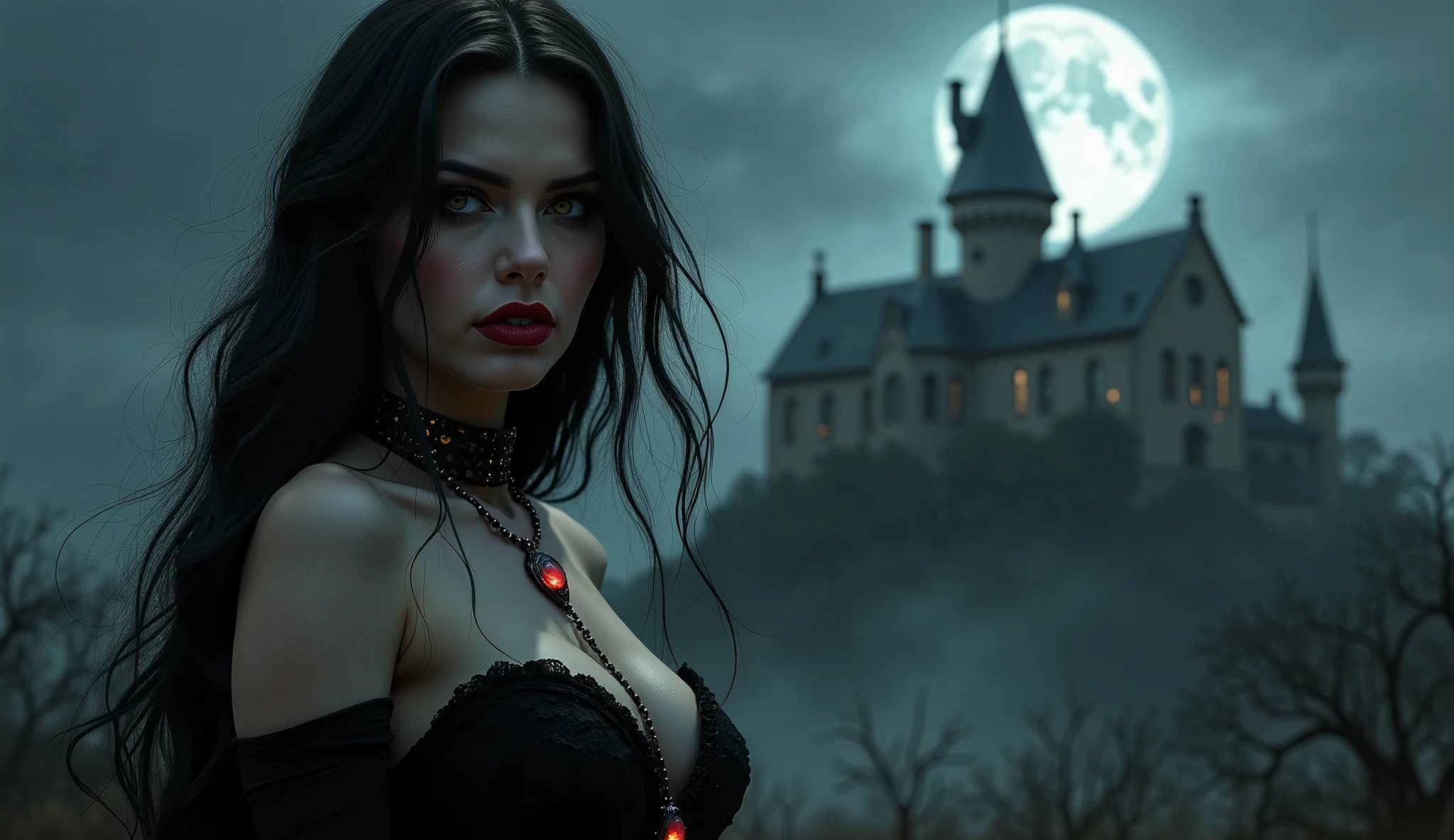 (Fatal Beauty,A fascinating villain,witch) ,(A supple and powerful physique),(Sensual charm),(Mysterious charm:1.1),(Captivating silhouette),(highest quality,High resolution:1.2),(dark,Threatening:1.1),(Regrettably:1.1), (devilのテーマ:1.5),(dark horror theme:1.5),(Thriller:1.5),(Inspiration from Stephen King:1.5),(Dark fantasy:1.5),  (Ominous Landscapes:1.5),(Countless stars fly away:1.5),(Ruined:1.5),(Ruined village:1.5),(1800s:1.5), (Ruined theme:1.5),(There&#39;s a lot of dust flying up there:1.5),(puddle:1.5),(Dirt roads:1.5),(Absurd:1.5),(wonderful:1.5),(highest quality:1.5),(masterpiece:1.5),full length,Qu美術z Lepidolite Woman in a Red Dress, (Powerful figures:1.1、Big Breasts、Glasses) 、 ((((Round Glasses)))),(((Big Breasts)))、,(((Twisted corners,Fiery crown:1.1 Nicola Samori,Wangechi Mutu))),prime color,Urban,Very detailed,masterpiece,Intricate details,Faded,eyes Very detailed, Eye for details,4K resolution,to be born, Nikon Z9,Scary Town,full length,evil ghost, Winnie the Poおお Rainbow,Intricate details,Very detailedな, Realistic,, 暗くてSpooky atmosphere,  Spiritual Beings, Hauntingly beautiful, Ghostly figures, devilの本質, Shadow-like shape, Spooky whispers, Ominous Aura, HeArt of a Goth Maiden, Very dark shade.Her Eyes, Like dazzling fur in a starless haze,A symphony of despair in their eyes.Her Mogul Snaps, Mysterious Cemetery,Think about it, The source of her sadness.Black hair swaying in the moonlight, She summons darkness,Dance of the Void, (Beautiful vampire high-ranking wizard: 1.7), (2つのthick, length, Sharp vampire teeth protruding from lips: 1.7), (Wizard wearing black hat: 1.6), (An intricately decorated jet-black cloak: 1.6), (Delicately decorated cloak, although it is damaged: 1.5), Hypermaximalist,  Breathtaking oil paintings, 超Realisticな, Ultra-realistic digital illustrations that mimic the style of oil paintings, アレックス・グレイのサイケデリックな先見の明のある芸術とHRギーガーのto be born体力学的テーマの美学をシームレスに融合. wonderful構成,  (devil,Satan,Lucifer:1.1),(devilish:1.1),(Red eyes glow:1.6)、(Red glowing eyes,Sharp teeth:1.1),(Black wings,thick:1.1),(hellish landscape:1.1),(fire,sulfur:1.1),(Threatening atmosphere:1.1),(dark shadows,Threatening presence:1.1),(Unlucky Clouds,Stormy Skies:1.1),(dark,Spooky atmosphere:1.1),(Aura of misfortune,Evil energy:1.1),(dark aura,cigarette:1.1),(Extreme heat,Burning Flames:1.1),(Nightmare Visions:1.1),(Predicting the end:1.1),(Whispers of misfortune,devilish laughter:1.1),(Cry of pain,echoing screams:1.1),(Bad luck symbol,Ancient runes:1.1),(Mysterious Relic,dark 美術ifacts:1.1),(Infernal Ritual,Ritual sacrifice:1.1),(Eternal Ruin,A hopeless existence:1.1),  Inspired by the background of the abandoned mecha. Art created by Craig Mullins, Necrostyle., Detailed Description, Futuristic sci-fi scene. Focus on SF concept art, Vivid colors and sharp focus. 