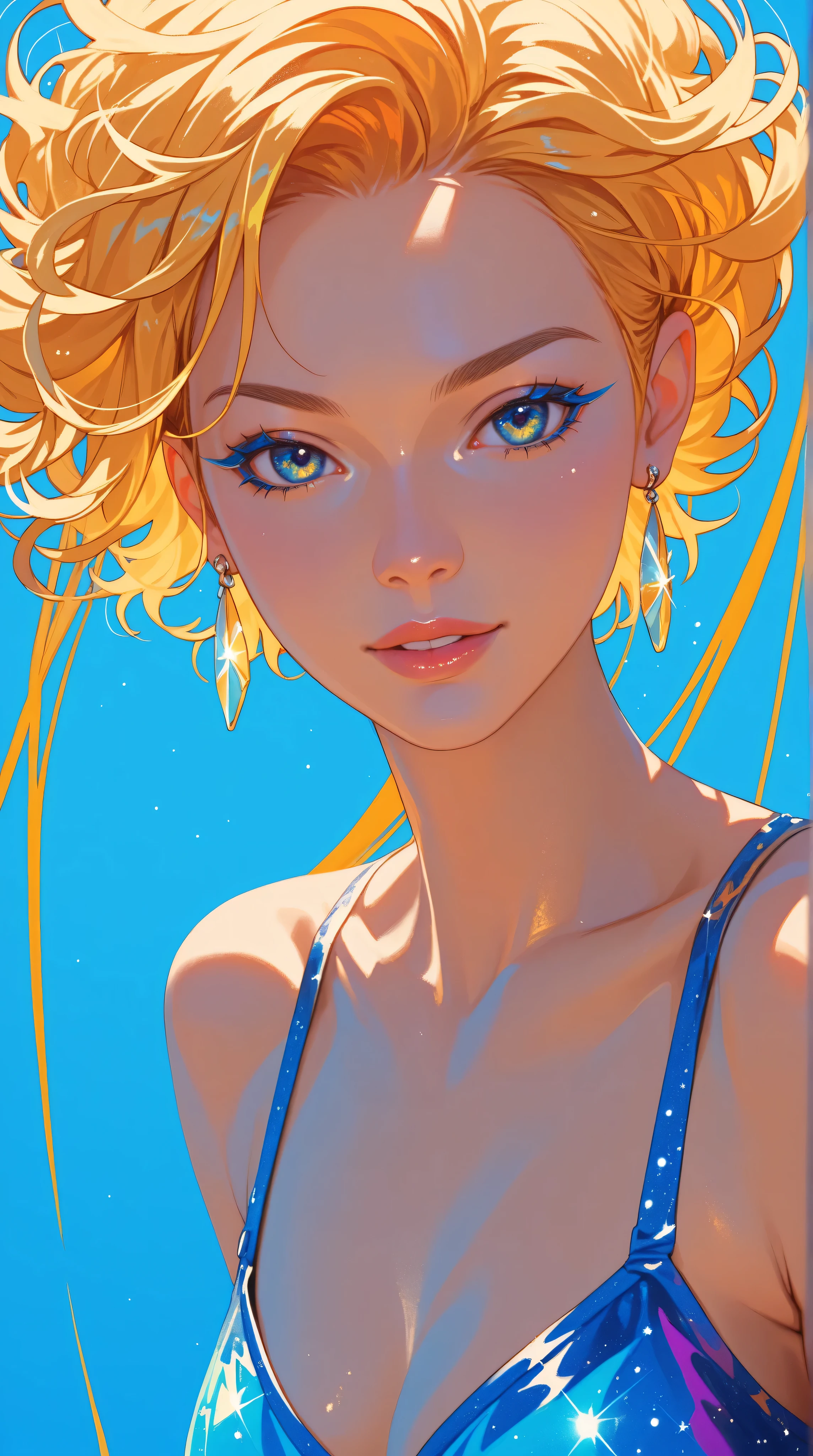 Kizi,Highly detailed, Amazing work,Vitreous luster,((clean backdrop)),In purple,(((blue colors))),red color,yellow colour,Best quality at best,clean backdrop