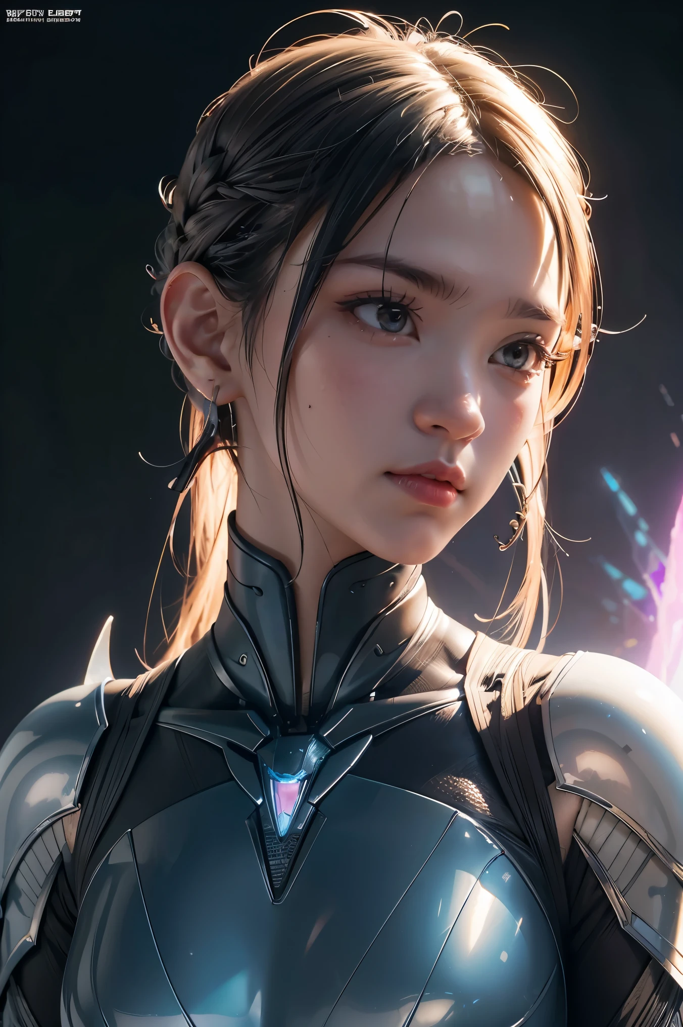 Translucent ethereal alien warrior，ModelShoot style, (Extremely detailed CG unified 8K wallpapers), The beauty of abstract stylization,，surrealism, 8K, Super detail, Best quality, Award-Awarded, Anatomically correct, 16k, Super detail