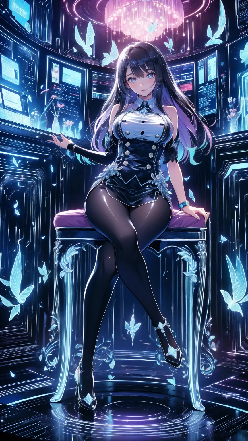 A very beautiful witch、Multiple very large cats、Witch&#39;s Familiar Cat、The witch is diligently hitting the cat、The cat is standing upright on two legs、Cats are very eerie、A group of bakeneko
