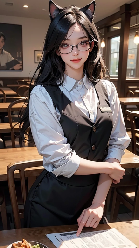 Masterpiece, 1 Beautiful Woman, Detailed Eyes, Swollen Eyes, Top Quality, Ultra High Resolution, (Real: 1.4), Film Lighting, Japanese, Beautiful Skin, Slender, Body Looking Forward, (Ultra Realistic), (High Resolution), (8K), (Ultra Detailed), Detailed Face, Lighting is Bright, Professional Lighting, Coffee shop, cafe, rain outside window, facing front, black eyeballs, white blouse, school yard, high school girl, , short skirt, 18 years old, futuristic school building,