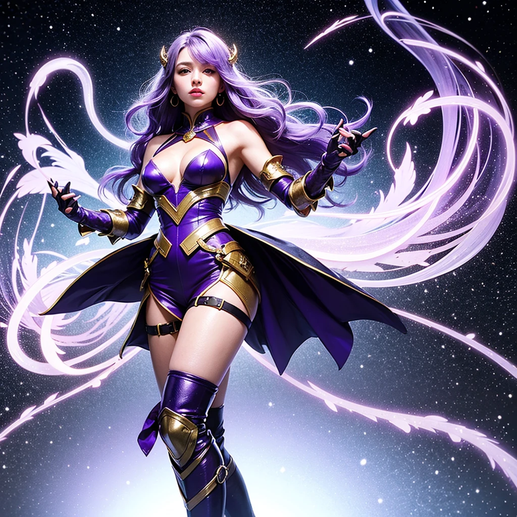 sexy Thai model who controls poison、beautiful smile、lip-gloss、bold lipstick、long lashes, metallic makeup、look at the camera、full body Esbian、、sparkling poisoned flower costume、、、、sparkling Colorful hair、secrete poison、skull hair accessories、sexy tights、shiny sparkling flowers background