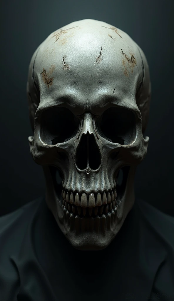 Skull in dark night,dark,high resolution,high quality,dark background