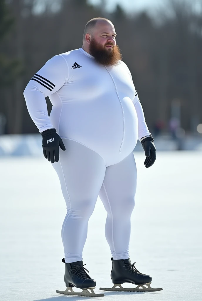 Realistic,Evangelion combat uniform, ((Full body photo)),Handsome face, male,((Mannequin)) , Shiny rubber, rubbersuit, musculature, Bulky body, Rubber drones,rubber glove,Rubber socks,Pattern of black and white dots,head to toe, (best quality,ultra-detailed),realistic,studio lighting,photography,two (chubby,plump) men with (big,fat) guts,(ginger,red) hair and beard,wearing only underwear