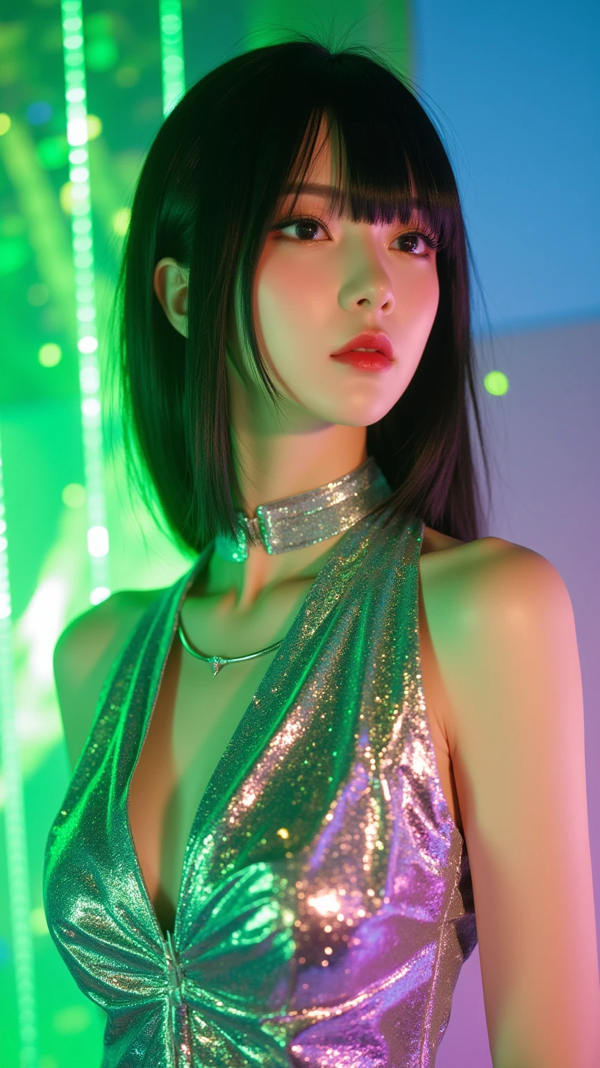 Game Art,Best image quality,Maximum resolution,8K,(A bust photo),(portrait),(Head close-up),(Rule of Thirds),Unreal Engine 5 rendering works,20 year old girl,((Queen)),The eyes are very detailed,(Large Breasts),Elegance and nobility,Light,Light线追踪,Game CG,((3D Unreal Engine)),OC rendering reflection mode,4K,Ultra-clear,Sensual,Translucent lace,Fair and plump figure,Pretty Face,Light泽凝胶涂层,身着华贵礼服的Queen,Crystal Gem Crown,Necklace jewelry,blue eyes,The tattoo is very three-dimensional,Gorgeous and intricate tattoo designs,Ultra-clear portrait,Sexy body,Temple Princess,Swarovski crystal diamond,Heart of the Universe Gem,Delicate facial makeup,The ultimate in luxury,Cleopatra wearing gold jewelry,breasts symmetrical