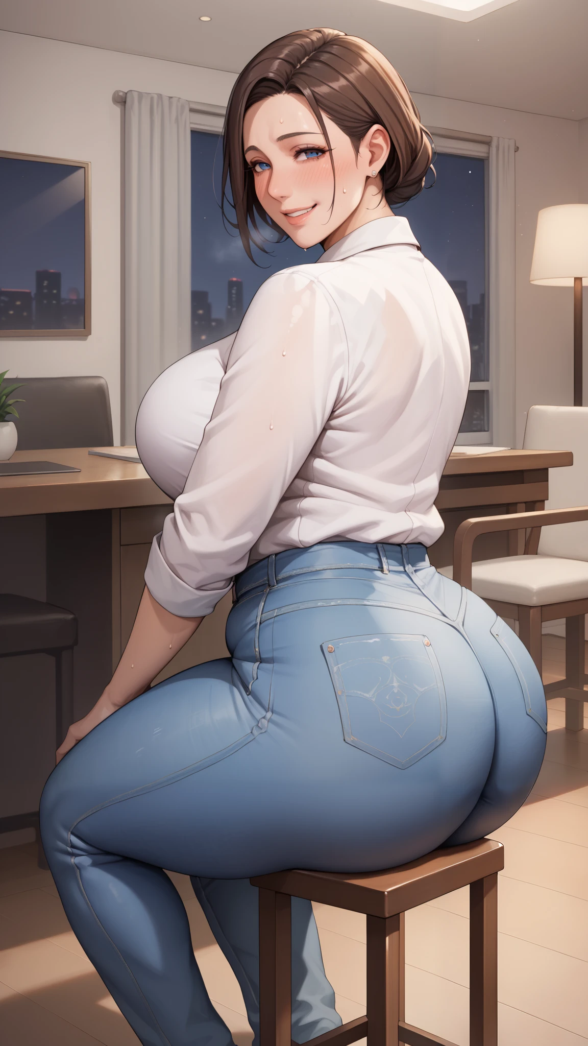(masterpiece:1.4)、(Highest quality:1.4)、超High resolution、Beautiful Features、20-year-old woman、Black very short hair、Blue Bowl Roll、Japanese white gym uniform、Navy Blue Bloomer、black tights、(Huge breasts:1.2)、Red face、Serious expression、School Playground、(Huge Ass) Beautiful adult woman in a red and black frilly saloon girl outfit, skinny, Slim and thick, Narrow waist, 8K, Karabet, Brothel, 超High resolution, (Curvy butt)、software, (1.womale, alone),8K, ((Tabletop)),(((Highest quality))),((Very detailed)),((((Realistic)))), Photorealistic:1.37, (超Realistic), (High resolution), (Very detailed), (Best illustrationss), (Very detailed細), (Detailed face), (Beautiful expression), ((詳細 Highest qualityのスキン:1.2)), ((Moisturizing the skin)), ((Reddish blush)), (Very detailed細な背景, Detailed Background), From below, ride a bicycle, Sit in the saddle of a bicycle, さわやかな笑顔を見せるwomale, Blazer jacket, White shirt with lace trim, Denim jeans, Red stiletto heels, You can see her ass in jeans on the saddle., Tight round ass, Toned thighs, Beautiful cityscape, Low angle shooting, hold the handle, pose and look back, In a forward leaning position, View from 10 meters back at 45 degrees, Rear View, Shrapnel、 thick hips, Bottom View, Butt Shape, , thick, , sakimichan, Shapely butt, Sexy S100, formal、Huge Ass、tea bag、cowgirl position, Shrapnel girl on top, Shrapnel、Wipe the floor with a rag, crawl on Get on all fours, apron, {Highest quality}, {so beautiful}, {Very detailed}, {Best illustrationss}, Browsing Caution, room,male, Sex, 6girls, group of girls, multiple girls, {Highest quality}, {so beautiful}, {Very detailed}, {Best illustrationss}, Browsing Caution, , classroom、{Highest quality}, {so beautiful}, {Very detailed}, {Best illustrationss}, Browsing Caution, girl, , Sailor suit, Inside the train, belly button、Huge Ass、tea bag、cowgirl position, Shrapnel girl on top, Shrapnel、Wipe the floor with a rag, Get on all fours, apron, {Highest quality}, {so beautiful}, {Very detailed}, {Best illustrations}, Browsing Caution, room,male, Sex, 6girls, group of girls, multiple girls, {Highest quality}, {so beautiful}, {Very detailed}, {Best illustrations}, Browsing Caution, , classroom、{Highest quality}, {so beautiful}, {Very detailed}, {Best illustrations}, Browsing Caution, girl, , Sailor suit, Inside the train, belly button、Buckshot、Insertion into the vagina、Vibrator insertion