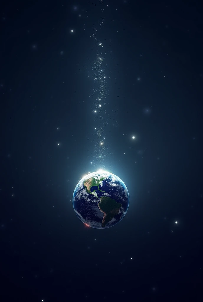 best quality, incredibly absurdres, extremely detailed, planet is topped by a lighthouse the same size as the planet, a rainbow-colored laser beam is emitted from the lighthouse, a mixture of motion blur, action lines, speed lines, and various art., background galaxy