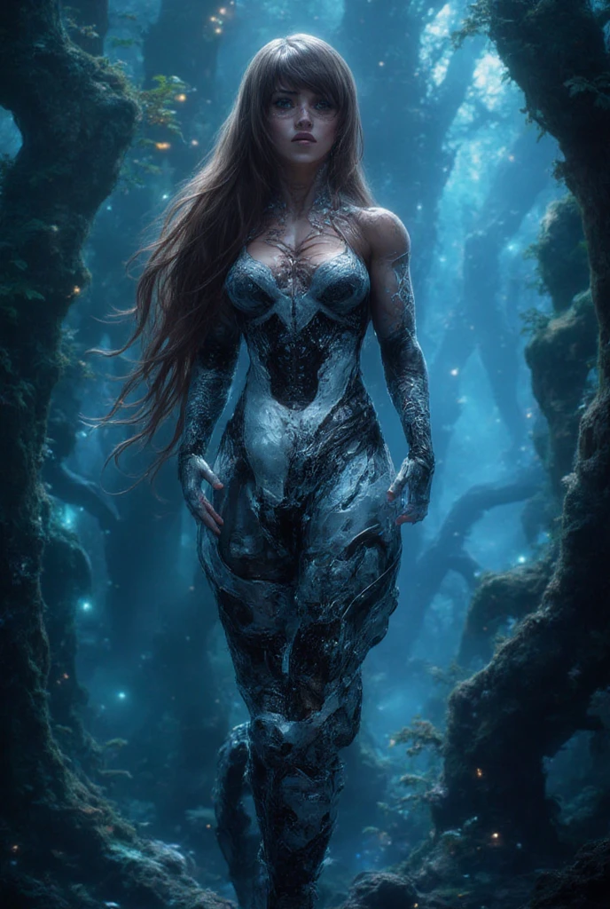 Chalcopyrite Mermaid,moana,golden black make up,longhair,goblin,freckles,pretty face,eyebrow up,full body shot,ominous landscape,glate gray atmosphere,Simon Stalenhag,Nicola Samori,Wangechi Mutu,city on background,chinesse,pixie,sea,under water,RAW,Retina,full body length,Obsidian Chalsedoon Nightcrawler,ominous landscape, niobium Obsidian atmosphere,dangerous atmosphere,intricate details,realistic humid skin,extremely intricate details,Epic Realistic, cinematic style,film grain,dramatic light,anatomically correct,faded,eyes extremely detailed, high detailed eyes,UHD,Retina,HDR,CinematicTechnicolor,natural skin textures, hyper realism, hyper detailed,High contrast,Realism,Ultra Detailed,irina yermolova,close full body shot, masterpiece,faded,8k resolution,RAW, Nikon Z9,Rakotzbrücke of Germany,a broken feminine humanoid robot,At night, a light shone on her, dented, scratched, flaking peeling paint, in a abandoned interior room, mossy and fungus, once pretty,An artistic photograph,full body,(Remote shooting:1.4),closeup 50mm f/1.3,bailong plant girl, girl made of dead plants,a girl made of red plants,forest,plant,antlers