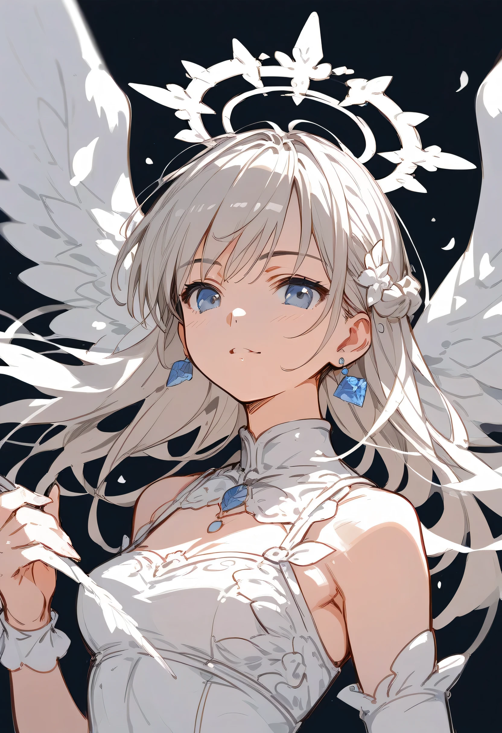 score_9, score_8_up , score_7_up ,source_anime, source_comic,source_illust, solo,guillotine, angel,(manga style),(sketch),(illustration),