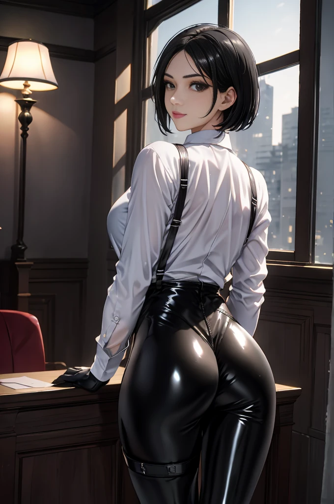 ((velocity)),Attacked by farts, (((Women farting))),(girl farting while stand)),frowned,velocity,(blushing))(a female doctor), (wearing a doctor's clothes and a stethoscope around his neck),(standing facing the screen),(her butt facing the screen)) (short black hair),(Asian woman),(doctor's room),(masterpiece:1.2、top-quality)、(the Extremely Detailed CG Unity 8K Wallpapers、ultra-detailliert、Best Shadows)、(细致背景)、(The best lighting、extremely delicate and beautiful)、depth of fields、1girl in、独奏、upward looking gaze、