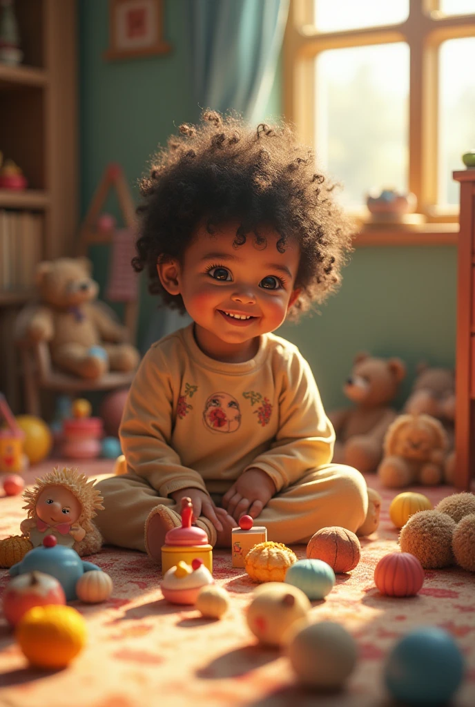 /imagine prompt: A toddler exploring a colorful sensory play area, with various textures and materials to touch and feel, digital illustration in a vibrant and playful style, inspired by the works of Eric Carle, with bright and inviting colors, curious expression on the child's face, soft and warm lighting, creating a joyful and engaging atmosphere. --v 5 --stylize 1000 --ar 16:9