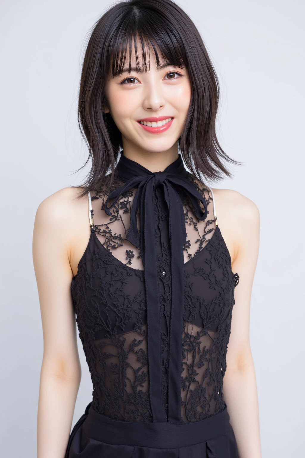 Female , little smile, long hair, beautiful face, masterpiece