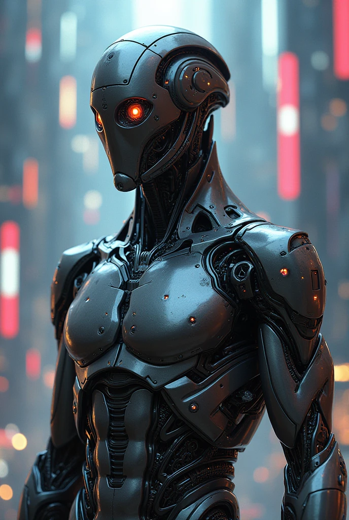 science fiction style masterpiece, detailed complex, Best Quality, HDR, 1semibiomechanical alien person, red, sophisticated high-end luxury, black and white colors,
cyber, cyberworld, Cyberhull, hull, cyberpunk, . futuristic, Technological, extraterrestrial worlds, space themes, advanced civilizations