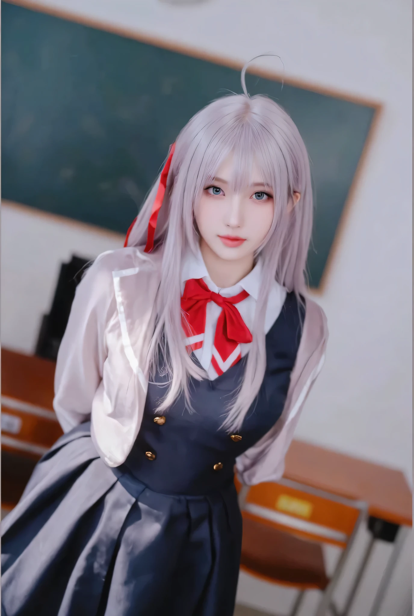 (best quality), (masterpiece), (Ultra-high resolution), (Clear face), (Reality: 1.4), (perfect lighting),(photorealistic:1.30), anime wallpaper, Guviz style artwork , fantasy cover up to magic , by Yang J, Guviz, beautiful artwork illustration, beautiful digital artwork, beautiful digital illustration, Li Song, beautiful anime portrait, art style at Beauvot,illustration, ethereal and beautiful, highly detailed, CG, unity, 8k wallpaper, Amazing, fine detail, official art, highly detailed CG unity 8k wallpaper,absurd, extremely absurd, large file size, highly detailed , high resolution, very detailed,beautiful girl with details, very detailed eyes and face, beautiful detailed eyes,light on the face,cinematic lighting, 1girl, solo, looking at viewer, Lips wear thick red lipstick,