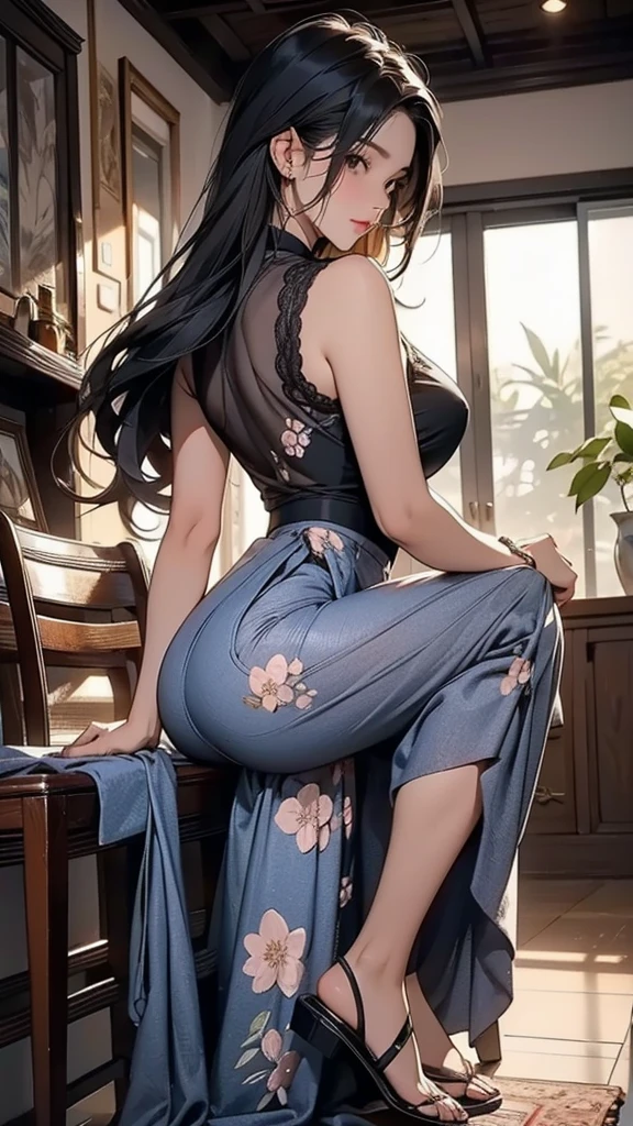 In the spring sun，She is as delicate as a flower petal，That shy look，It was as if the whole world had slowed down，Only she was there，Bloom quietly。 Her face is like the rising sun，That faint pink，Reminiscent of peach blossoms in the early morning。Her eyes were like twinkling stars，The deep black reveals an elusive mystery。These eyes are when shy，Will hang down half，Only a curved crescent shape remains，Make people want to keep looking inside，Discover the secrets of that depths。 Her demeanor has the gentleness of a virgin，Every step is like falling petals，Light and discreet。The voice in which she spoke，It's like a stream gently flowing through a stone，That soft and sweet voice，As if it can melt the hardest heart。 When she laughed，Like a spring breeze gently blowing through the fields，It fills people's hearts with warmth。And when she lowered her head shyly，Her cheeks would glow a thin shade of red，It was an unspeakable innocence and shyness。 Her heart is full of passion and dreams，It's just that she's ashamed to express，Often keep them in the back of their hearts。Her shyness is her most unique brilliance，Make her unique among all，It's unforgettable。 Her shyness，It is an innocence，It is a kind of introversion，It's an emotion，It makes her beauty even more moving，More radiant。It's like a spring flower，Although shy，But still enthusiastically open，Her shyness also makes her more real，More glamorous。，Top-down view，（Digital artwork：1.3），（a sketch：1.1）（（Octane rendering）），the city street，High-rise tail alley，（Shy girl，low head，Hold your index fingers in front of your chest and touch each other，is shy，Be red in the face），（（JK school uniform，short detailed hair）），（Full body like：1.4），Realistic digital painting portrait，shot at 8k resolution，petrol liquid，pastel colour，splashart，Pink and blue and purple petals，Lithography in intricate details，（light particules：1.2），（game concept：1.3），（depth of fields:1.3),Global illumination,detail-rich,Trends on ArtStation，（（illustrious）），super-