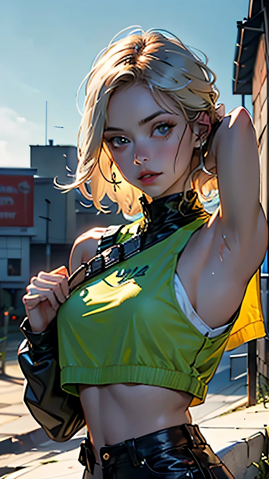 ((top quality)), ((masterpiece)), (detailed:1.4), 。.。.。.3d, 美しいSwimsuitの女性の画像,nffsw(High dynamic range),ray tracing,NVIDIA RTH,super resolution,Unreal 5,Scattered beneath the surface,PBR-текстурирование,Post-processing,Anisotropic filtering,The depth of the boundaries is written,Maximum clarity and sharpness,Multilayer texture,Albedo and specular maps,Surface Shading,Accurately simulate the interaction of light and matter.,perfect proportions,octane number,two-color lighting,Wide aperture,Low ISO、White balance、Rule of thirds、8 thousand students、(())(((Swimsuit)))(((blonde)))