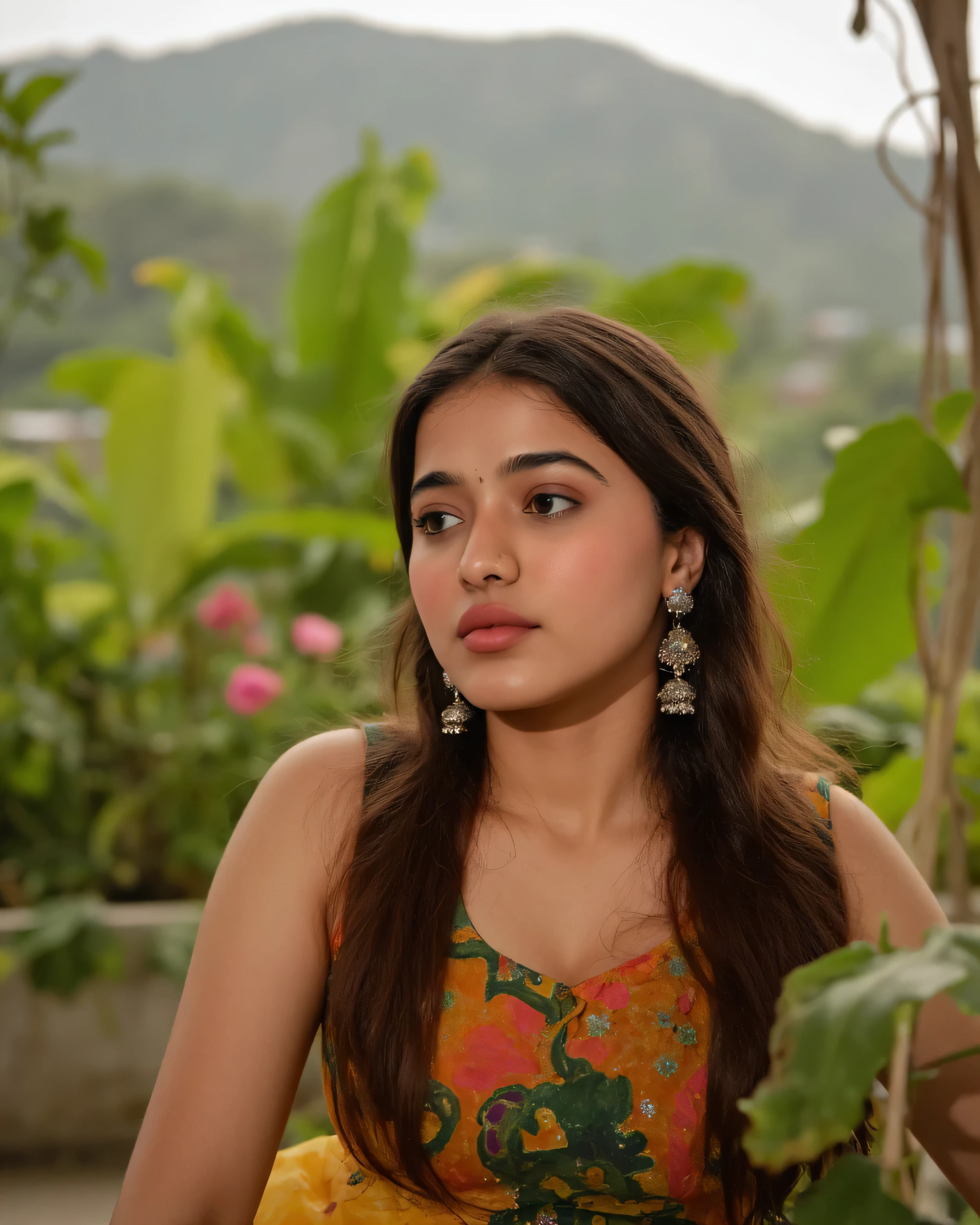 photo of indian girl in outdoor