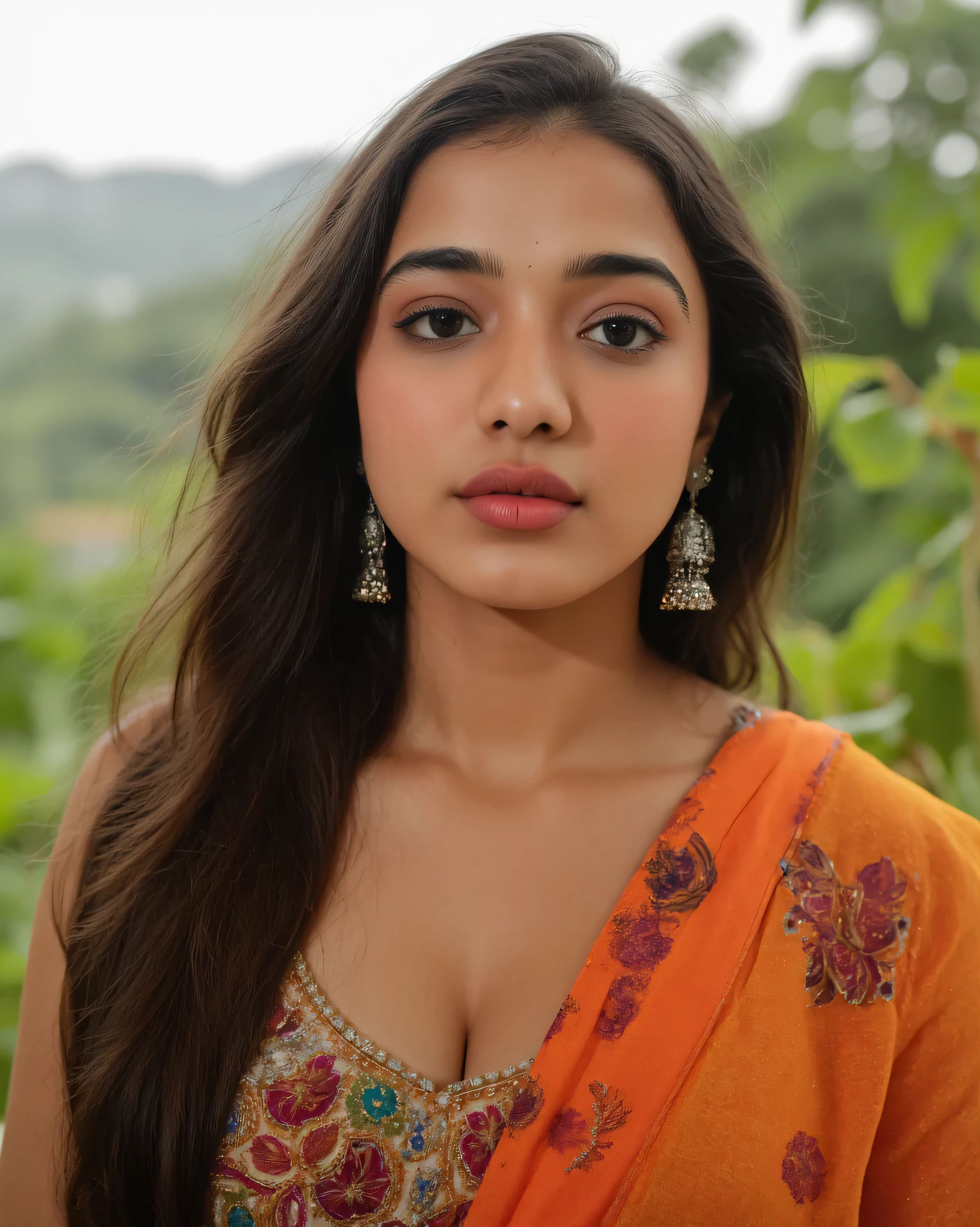 photo of indian girl in outdoor