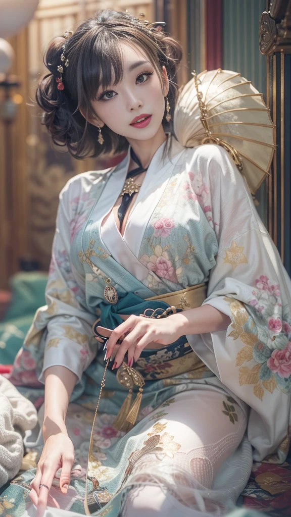 Realistic style, Very realistic skin tone, Realism, k hd, High pixel,High image quality,
Japan Ukiyo, author:Alberto Seviso style,Dark Studio, low tune, isometry, Full body photo,Bigboobs,
Peony flower, python, geisha, A fashion magazine photography masterpiece, A masterpiece of photography,Very realistic skin details,Very beautiful face,A gorgeous kimono full of intricate details,systemic,
glans
Steps:50