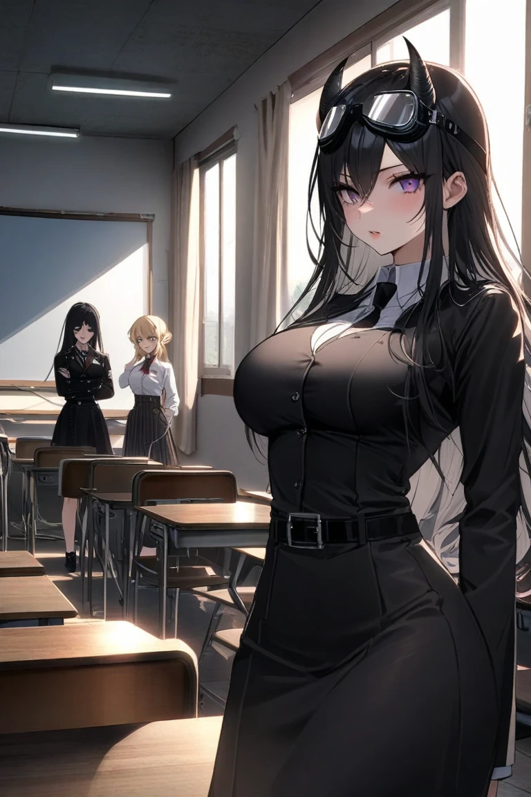 masterpiece, 最high quality, High resolution,  Final Fantasy 7、Tifa Lockhart、Black torn clothes 、Black ripped pantyhose、Dark church at night、sexy、Wearing a mini skirt、Thin legs、Big Breasts、Slim figure、high quality　CG Tone、Torn black panties、Surrounded by sadistic women、Sitting in a chair and being restrained、Black blindfold、While wriggling the body、trembling、Inserting a vibrator into the genitals、Forceful spurt of clear fluid from the genitals、Apply a generous amount of clear lotion、Intense orgasm moment、panting loudly、Please open your mouth wide、黒いsexyな服、panic、A moment of intense ecstasy、Black long hair