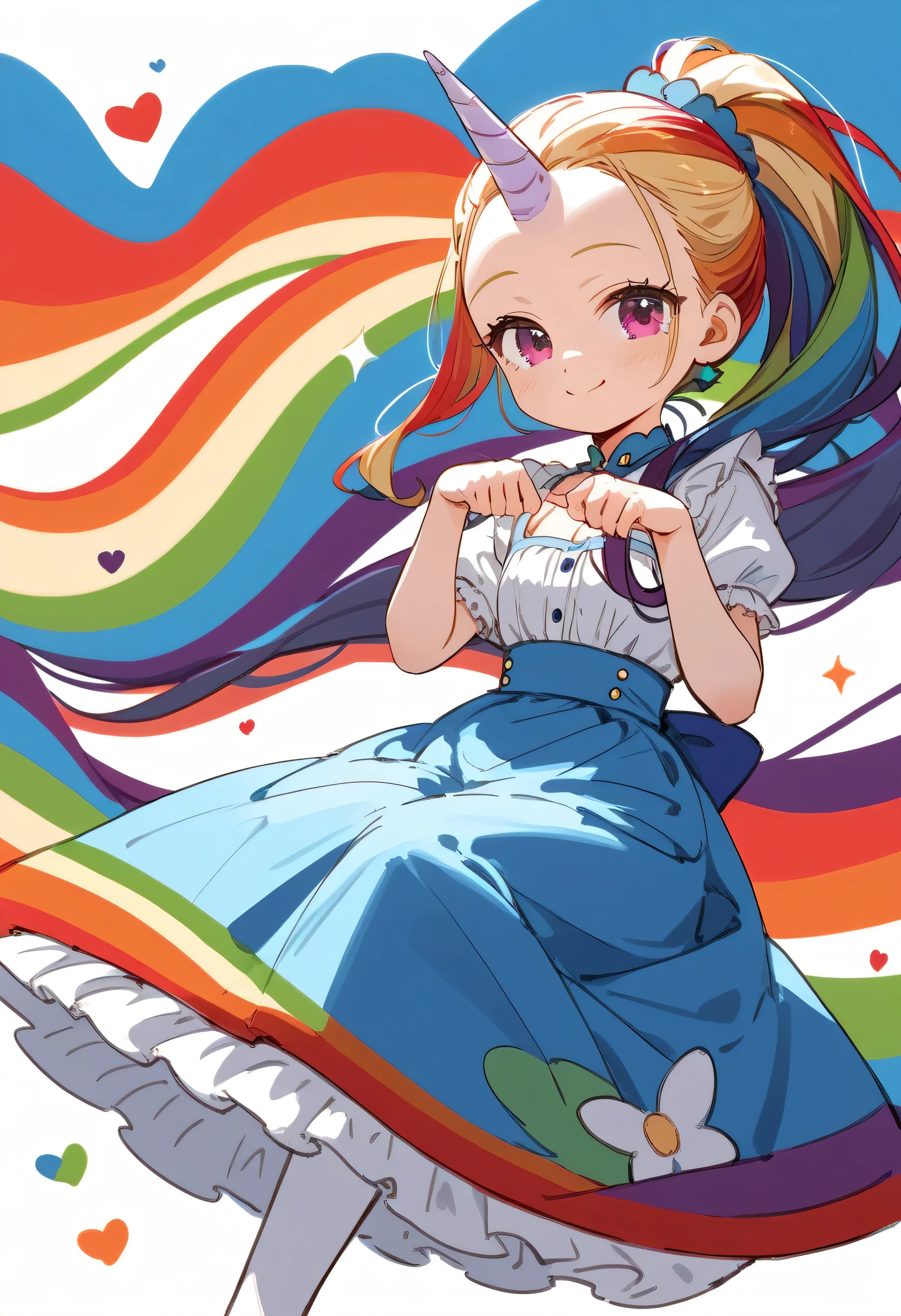 score_9, score_8_up,score_7_up,source_anime,source_comic,source_illust,(looking ay viewer:1.3),solo,fullbody:0.9,rainbow ponytail,unicorn horn forehead,rainbow sexy long dress,cheek smile,kissing viewer,cute pose, rainbow universe background image,happy world,closed up fece,(manga style),(sketch),(illustration),