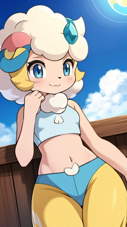 uploaded on e621, explicit content, cutesexyrobutts, hioshiru, female, solo, jirachi, noseless, tailless, beach setting, (bikini), midday, bright sun, standing, three-quarter portrait, closeup
<lora:Jirachi:1>