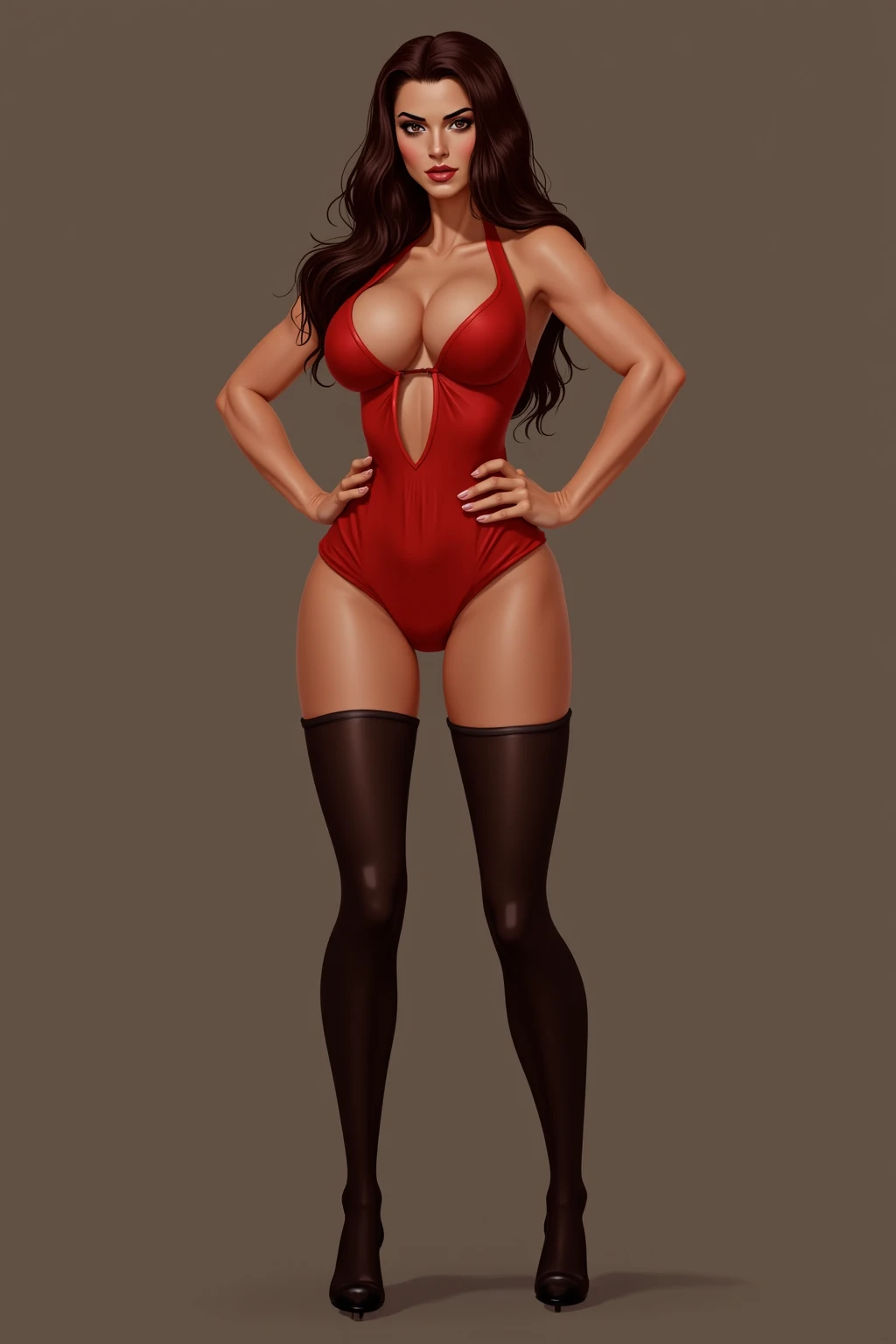 Busty animation