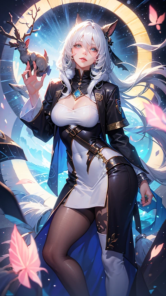 cute girl, winter, fantasy