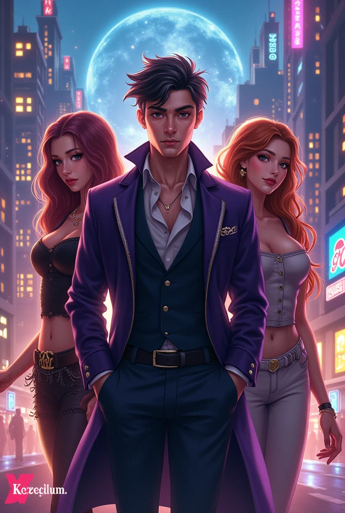 Faz and Jotaro Kujo