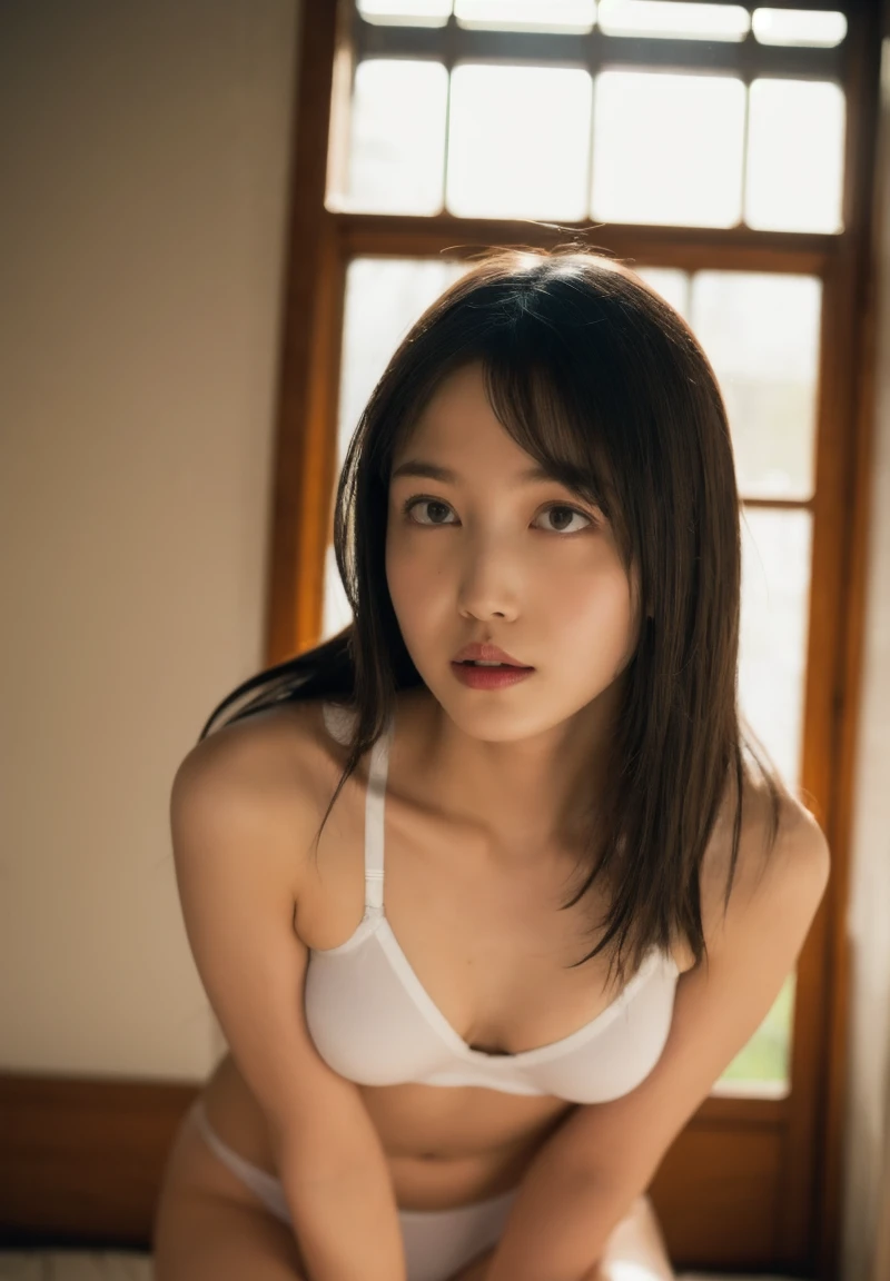 Sleeping in bed、with spreading legs、mix4、(8K、Raw photography、top-quality、masterpiece:1.2)、(realisitic、Photorealsitic:1.37)、1girl in、、(nudde)、((((beautiful countenance))))、(((Beautiful small breasts)))、((((Thin T-shirt with soaked and see-through nipples ))))、(((Panties with sheer pubic hair)))、A city scape、((((Beautiful small breasts))))、natta、Sateen、wet、profetional lighting、photon maping、Radio City、Gradient Brunette Hair、short curly hair、a handsome、Girly、superior image quality、hight resolution、1080p、(clearface)、(Detailed face description)、(Detailed hand description)、(masterpiece)、(Exquisite CG)、extreme light and shadows、 dishevled hair, masterpiece, lush detail, (Exquisite facial features), (Top image quality), (masterpiece), (Eye of Detail), Looking forward to the eyes, Delicate collarbones、(nudde)、