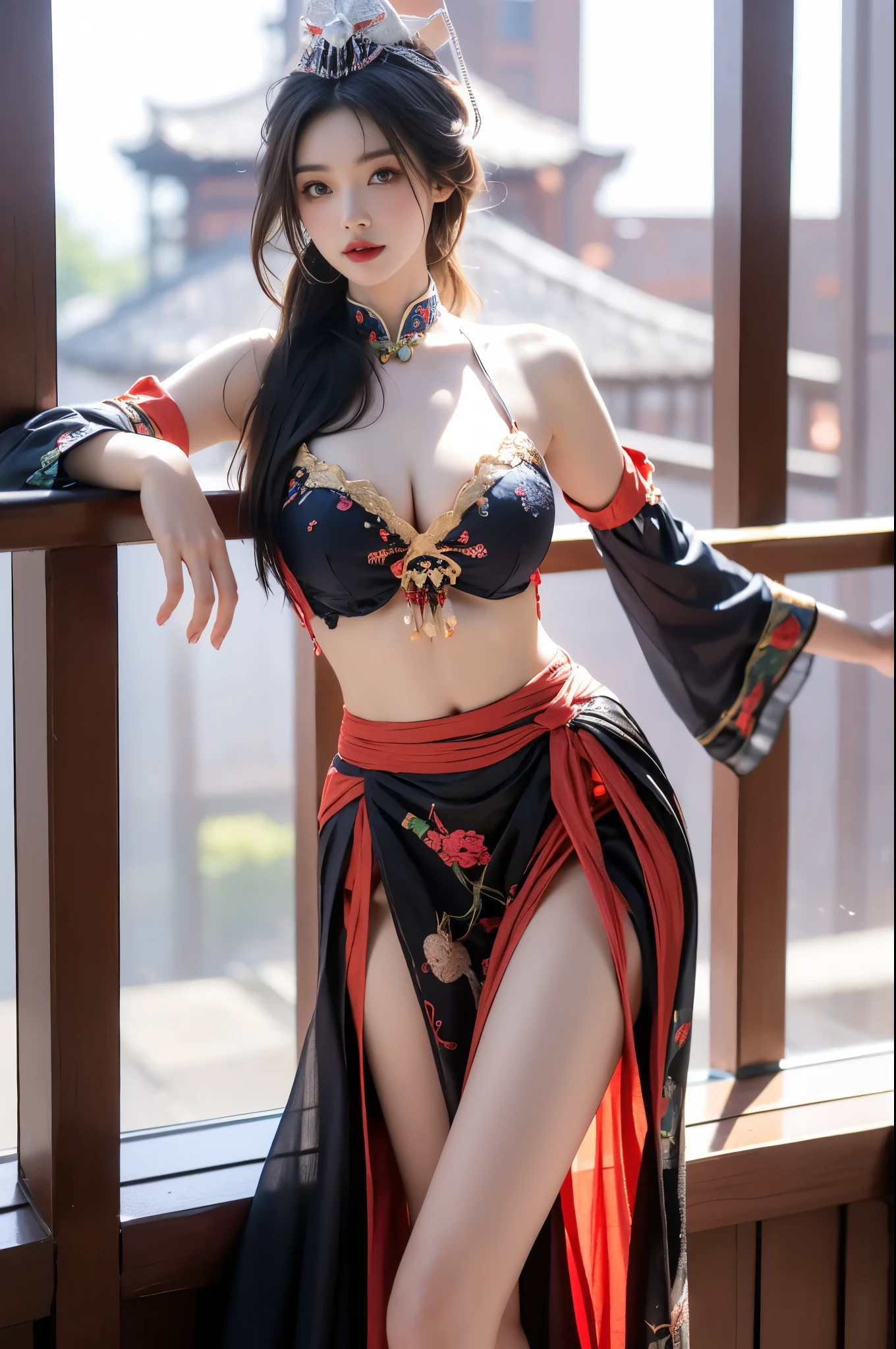 Ultra high definition、masterpiece、correct、Anatomically correct、Textured skin、Very detailed、High detail、high quality、最high quality、High resolution、8k、Surrealism、Raw photo、whole body、Beautiful age Woman、Medium chest、(jinbaori:1.4)、(loincloth:1.4)、(can:1.4)、festival、The perfectly correct hand、