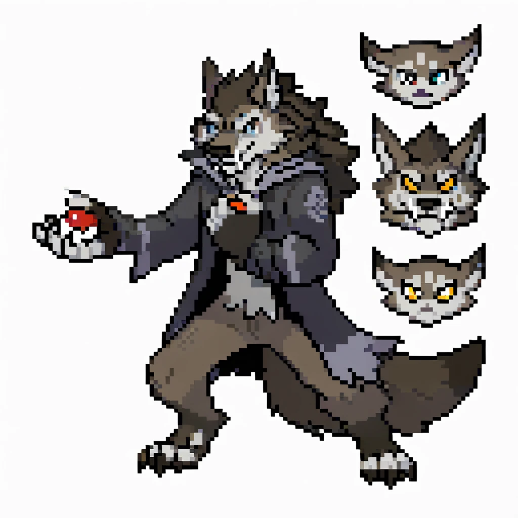 wolf. bloodborne. simple background