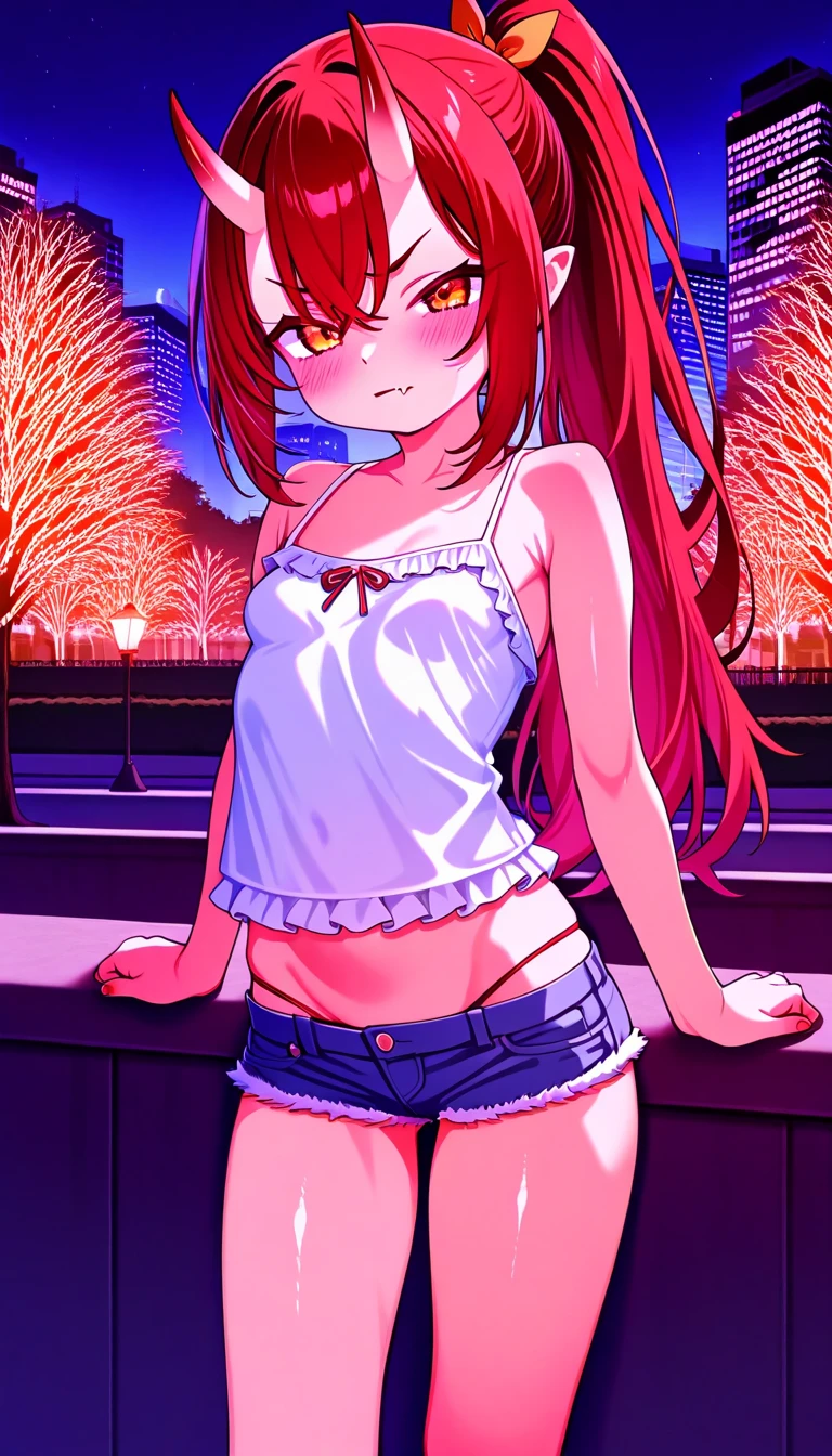 masterpiece, Highest quality, High resolution, Very detailed,(((Rei Adachi))), (((White Lingerie))), (((smile))), indoor, night