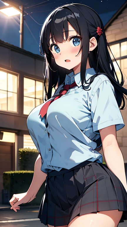 boyish、Big Breasts、high school girl