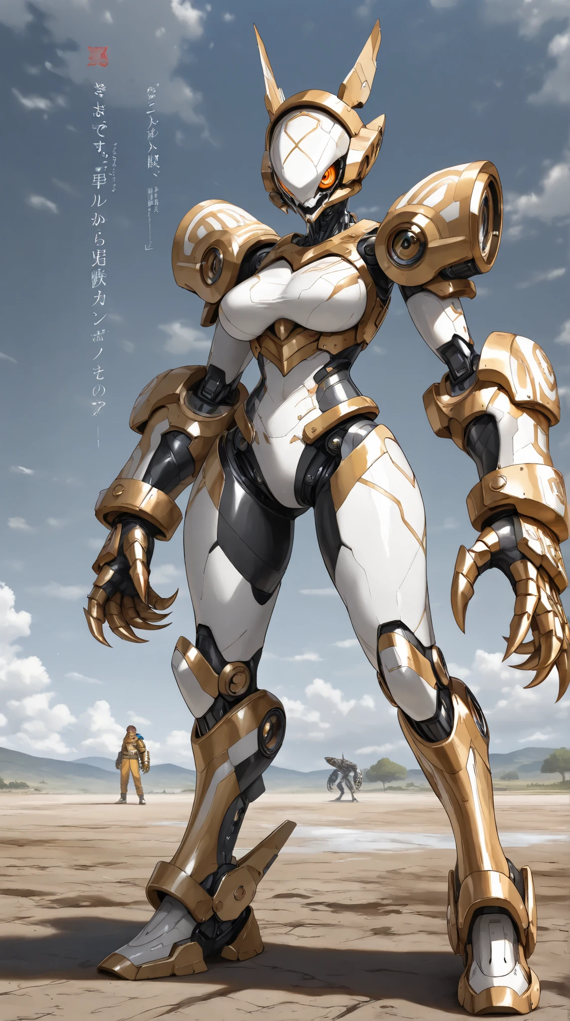 full body, Exposed breasts, Short-haired girl, Brown Hair, Tiger-themed mecha, High resolution, accurate, Anatomically correct, Highest quality, detail, 高いdetail, Exposed shoulders, Exposed Skin, Neon Light, (best quality, masterpiece), 1girl, 15 yo,cute, standing girl, three view drawing, front and back and side, character sheet,full body,simple background,