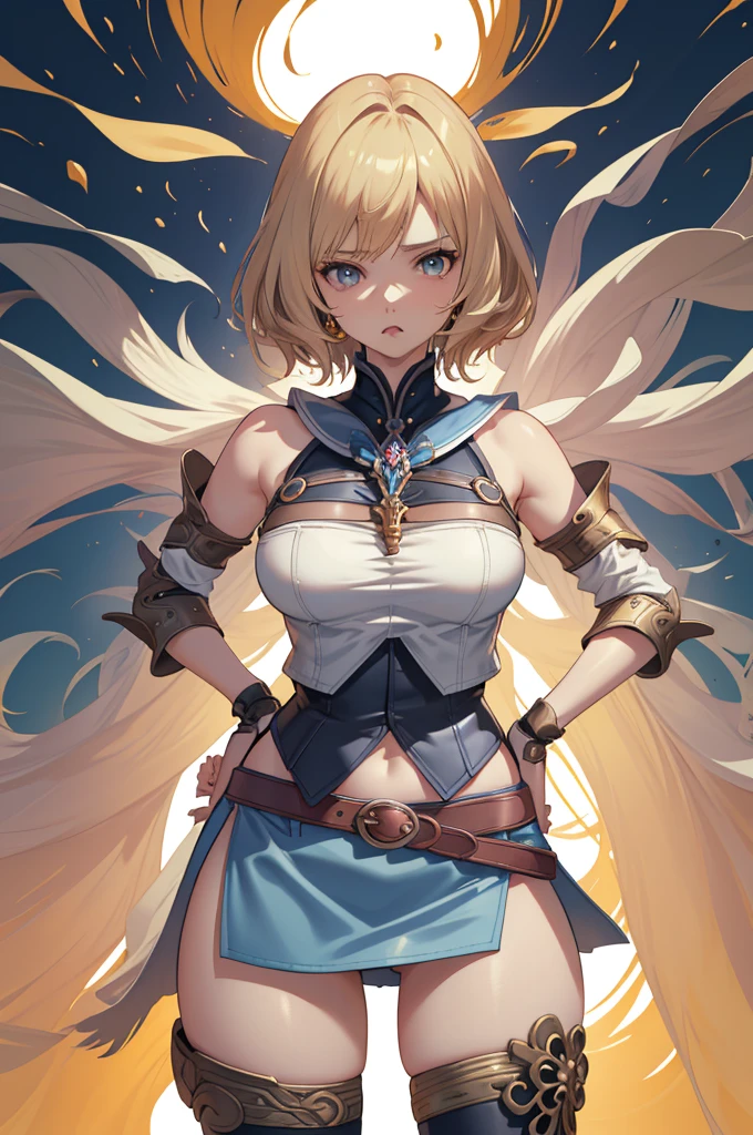 (the golden ratio,masutepiece, of the highest quality, Best Quality, Beautiful and aesthetic:1.2), ighly detailed, Colorful,highest details, (Adults,age19,1girl in, Solo, Final Fantasy 12,Ashelia, shorth hair, short-hair,Ashelia Costume, Colossal tits, a miniskirt,thigh high boots, thighs thighs thighs thighs, jewely,Contemptuous look,Eyes like looking at garbage, ,Triumphant face,Holding you down,you sleep on your back,Mount Position,