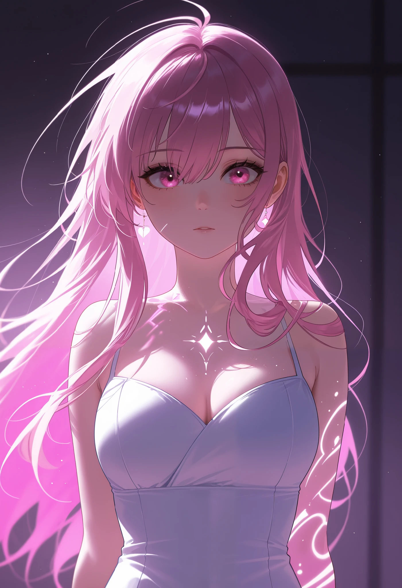 (top-quality:1.5),(masterpiece:1.5),(detaileds:1.5),(nsfw:1.1),(high resolution:1.5),(Beautiful and Aesthetic Work: 1.5),(Ultra High Resolution:1.5), (Ultra Detail:1.5),(Detailed background:1.5),(8k),(insanely detailed),20 year old woman,Sexually attractive body,full body shot, erotic,fine art,Sharp focus,Delicate and beautiful hair and eyes and face,realisticlying,beautiful face,curled hair,vacant eyes,bitch,gigantic breasts,narrow waist,slender legs,pink eyes,pink hair,Braided Hair Arrangement,Background of Olympus,beautiful (well-shaped) breasts,sho nipples,bottomless,show off breasts,(Delicate and beautiful very see-through made dresses and long skirts :1.4),(leaking pussy juice:1.3),(Wet all over),Panties with visible pussy,kneel