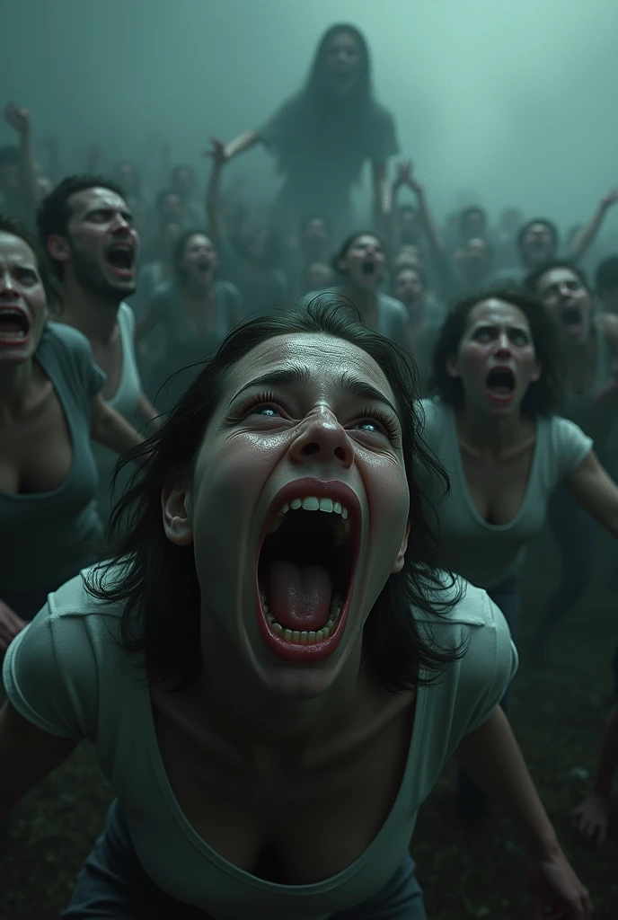 People screaming haunting