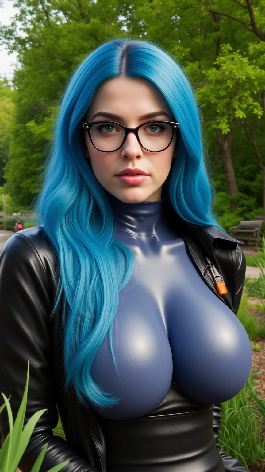 Realistic, full-body portrait of a young woman, 20 years old. perfect body, realistic perfect body composition, wet body in the rain, waterfall scene. realistic beautiful green eyes, cool face, fair skin, good looking, tattoo art, sexy sexy liquid acrylic outfit, glasses, warm dreamy light, volumetric light, powder adventure style paper, dynamic gradients, vivid colors, illustrations, highly detailed vector curves, simple, smooth and clean, vector art, smooth, character design, cinematic, Surrealism, posters, masterpiece collection, lush vivid colors, sunsets, wet gouache. High image quality, meticulous detail, perfect realistic work