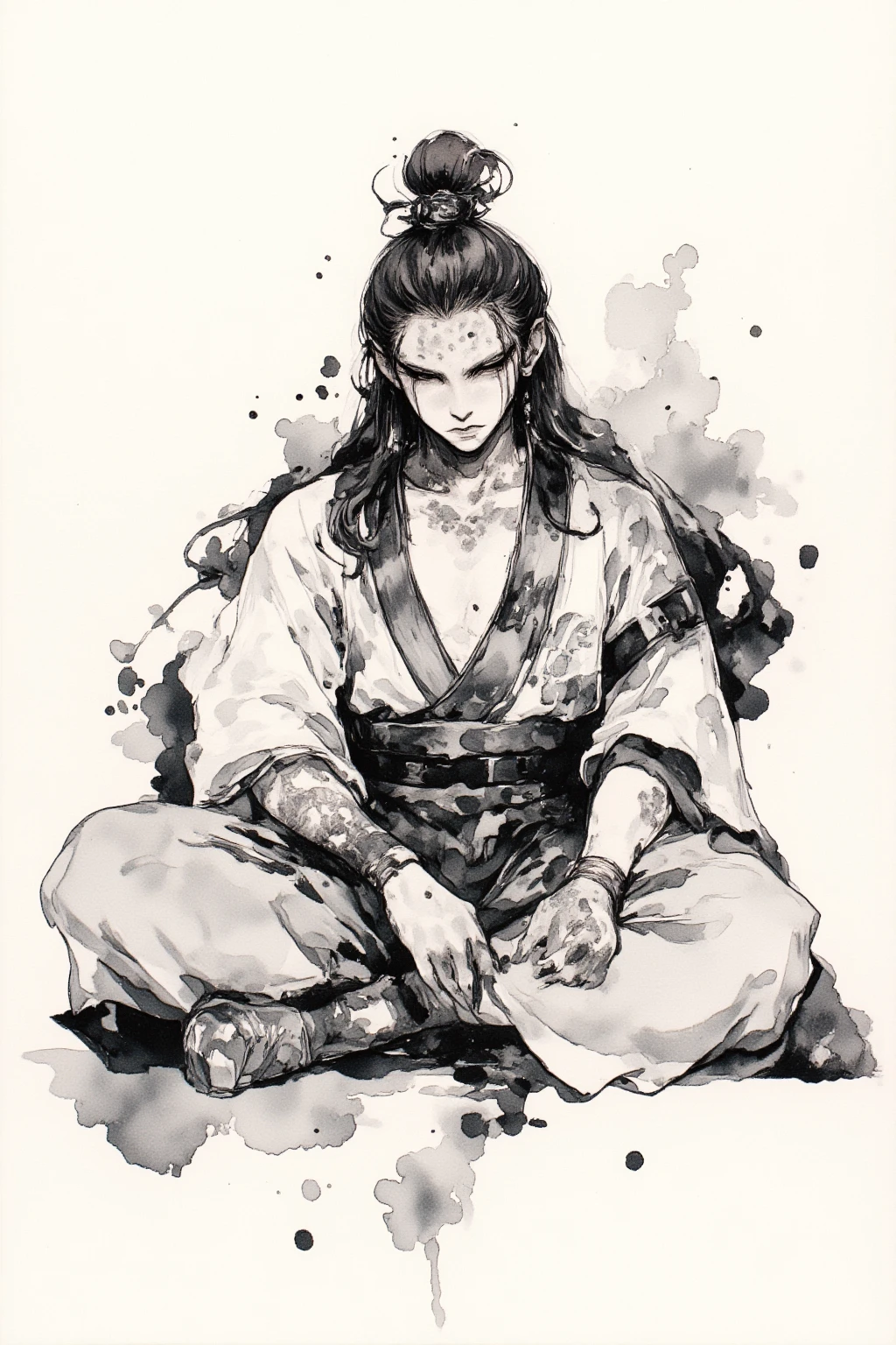 Libido boy,HighestQuali,extremely detaile,Youthful,Sword-eyed stars,Tribal Junior,Around twelve years old,Young man,cool guy,Ancient wind,vivaciousness,child,Libido boy,Gorgeous light green robe,Black Chinese style high ponytail,Black eyes,Sunny and cheerful,Young man,Black hair,s delicate face,sharp sharp eyes,Clear eyebrows,Kind expression,Fluttering hair,Flowing sleeves,Ancient style,Wind dance pose, Long flowing black hair fluttered out,Messy hair,Qi Yu Xuanang,looking at viewert,(tmasterpiece:1.4),(best qualtiy:1.4),(The composition is perfect),high-definition depiction,8K,The polar composition of the film,Cinematic lighting,Cinematic texture,Strong sense of atmosphere