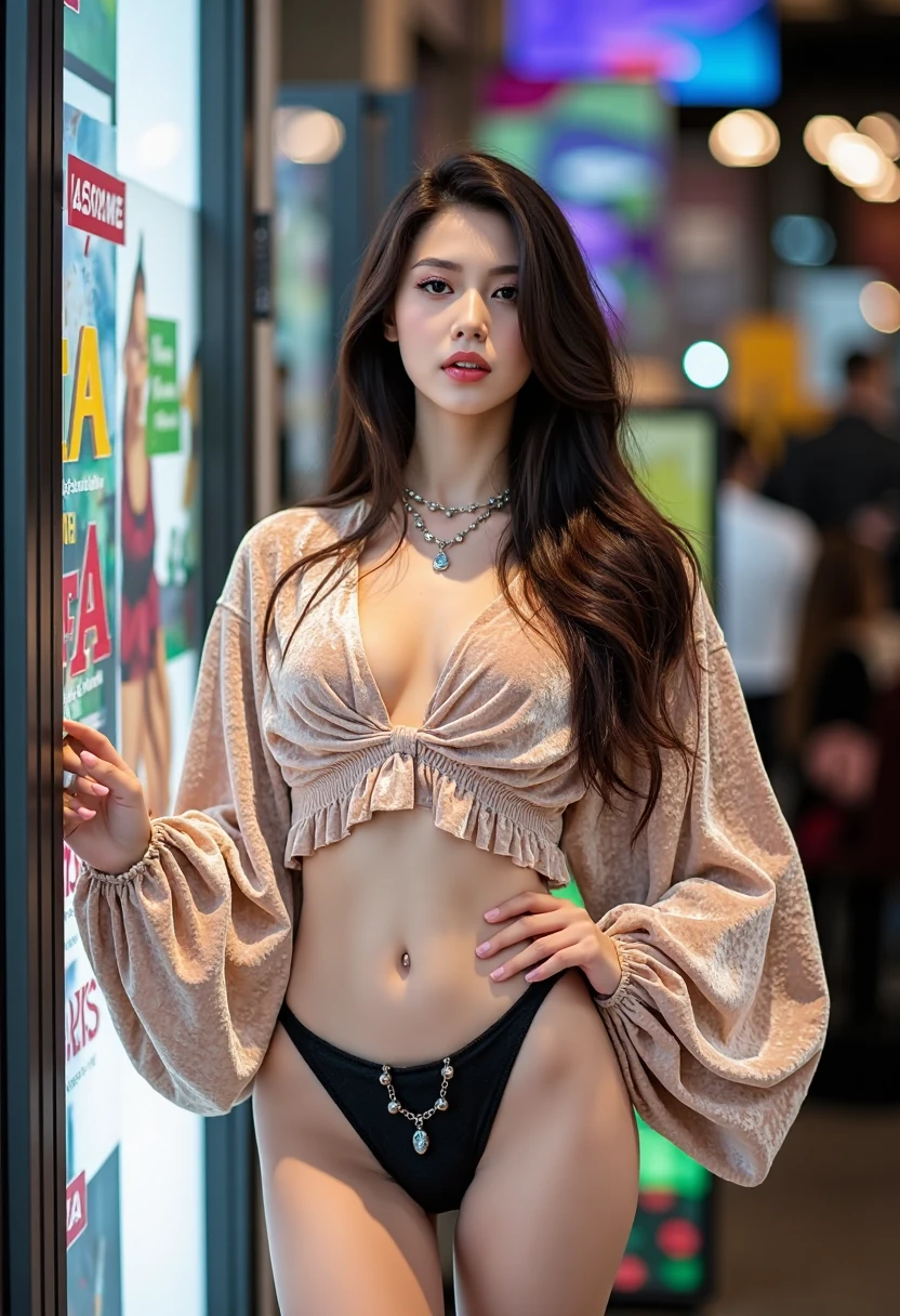 Imagine a 25 year two old girl, both are professional call girl. Raining outside both are wet in rain and stand on open roof. Both are looking damn too hot. Both wears nothing ,both standing without any clothes and open her legs wide. She als wearing indian ornaments like diamond necklace, gold waist chain and used dark red lipstick. Her breast size is 1.3 and have a hairy pussy.