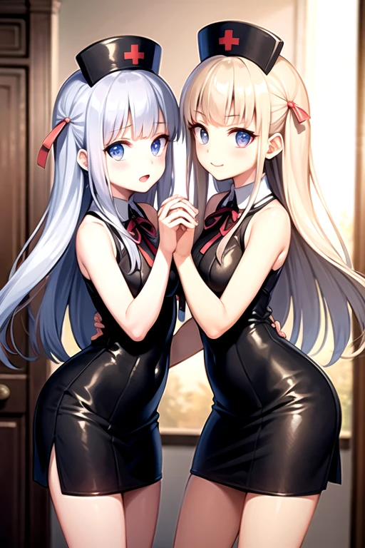 (8k, 最high quality, Tabletop:1.2)、Ultra-high resolution、adorable、最high quality, beautiful, absurdes, ((Two Girls, twins)), Semi-long hair,Open your eyes, Healthy Skin, 14 years old, (cryin) ,Cute Characters, Most detailed, high quality、(missionary, boy, penis, lying, vaginal, ass pov, sex, nsfw)、nose blush、steam、Oblique angle、Shiny Hair、Very fine and beautiful bright eyes、be scared、Very detailed, clear and beautiful face, Being stripped of clothes、No clothes、Slender body、Awards, Anatomically correct、((Scared))