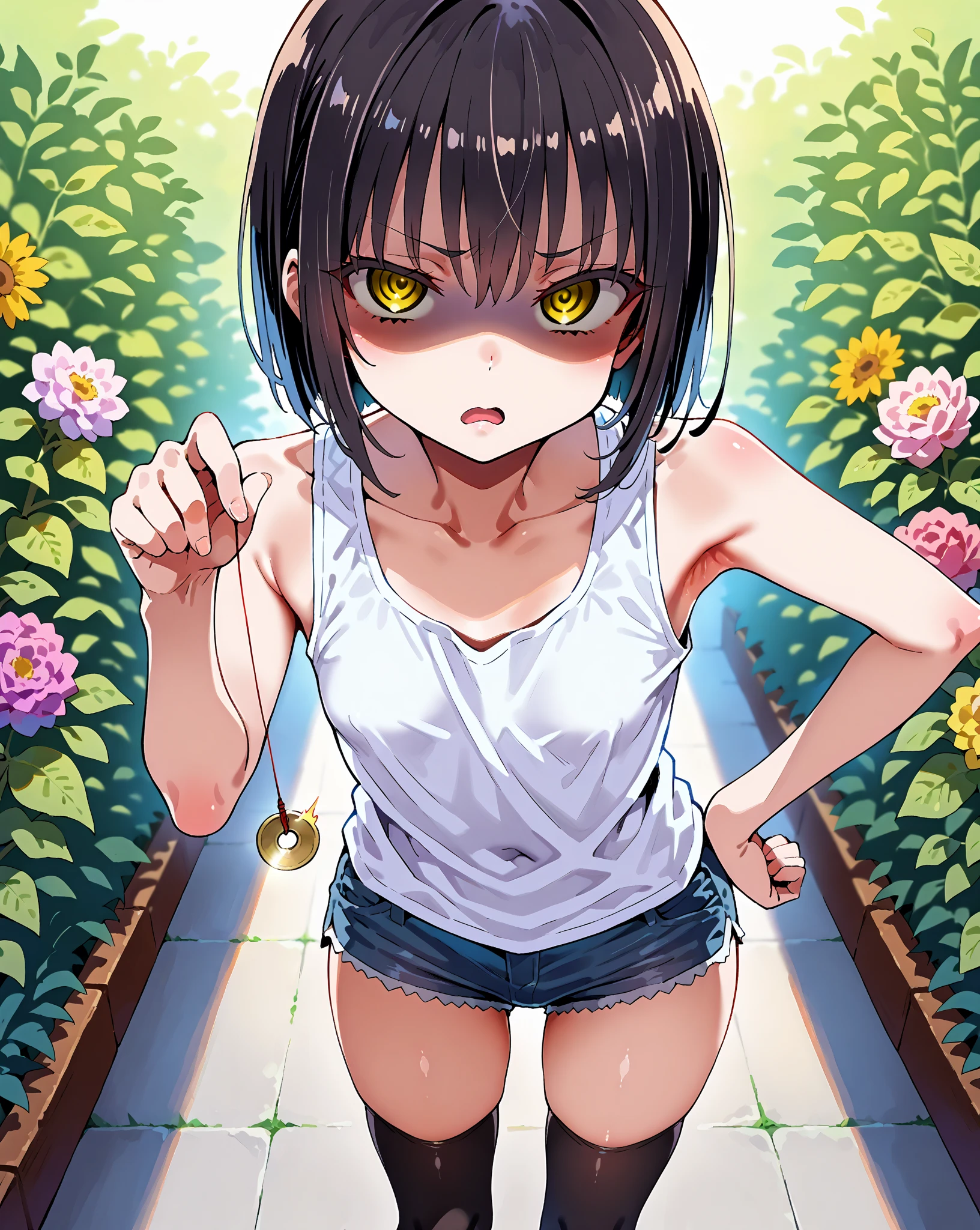 (Highly detailed CG Unity 4k wallpaper),(masterpiece),(Highest quality),(Super detailed),(Best illustrations),(Best Shadow),(Absurd),(Detailed Background), Ayuzawa Misaki, One girl, alone, Black Hair, Long Hair, Maid clothes, Brown eyes, (((viewer holding chain leash, animal collar, long chain leash))), (((animal collar connected chain leash))), (((blindfold))), (((open mouth, long tongue, stick out tongue, tongue out))), (((hands on the ground, on all fours))),