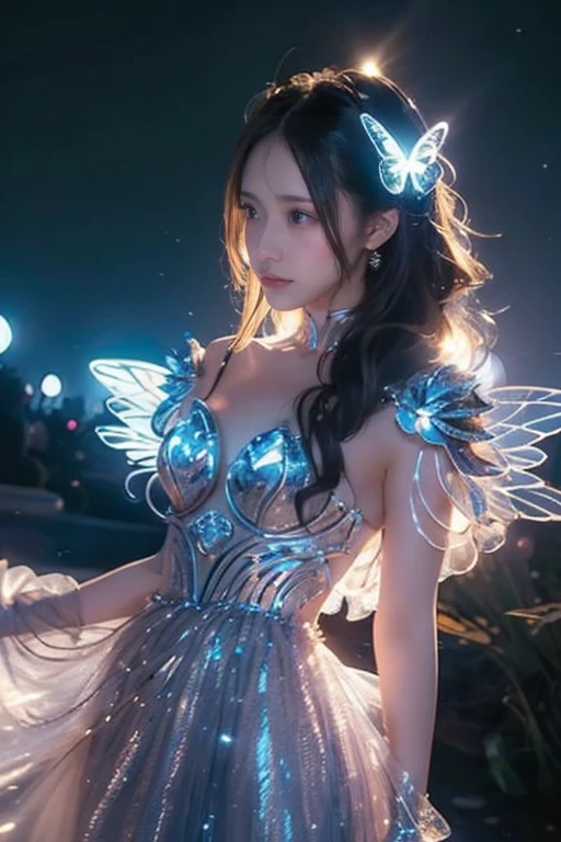 (Magical Girl)), ((Gorgeous Starry Background), ((Super Detailed)), ((Best Illustration), ((Movie Lighting)), Dynamic Angle, Floating, Fine, (Flash: 1.2), (Glossy : 1.2), (Gloss: 1.2), (Gloss: 1.2), (Gloss: 1.2), (Delicate), (Illustration: 1.2), (Animation Style), (Solo), Pretty detailed expressions, (Cute Face: 1.3 ), (big eyes)), colored hair, (long hair: 1.2), (flowing hair: 1.2), (magic girl costume), details, (shiny wand: 1.3), (magic effect: 1.3), ( Flowy Dress: 1.2), (Cute Boots: 1.1), (Sparkle: 1.2), (Glow: 1.2), (Glow: 1.2), (Sparkle: 1.2), (Sparkle: 1.2), (Sparkle: 1.2), ( Shimmer: 1.2)