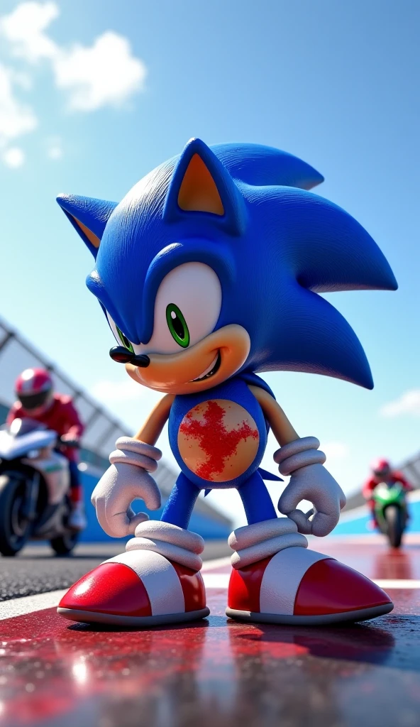sonic as shadow the hedgehog