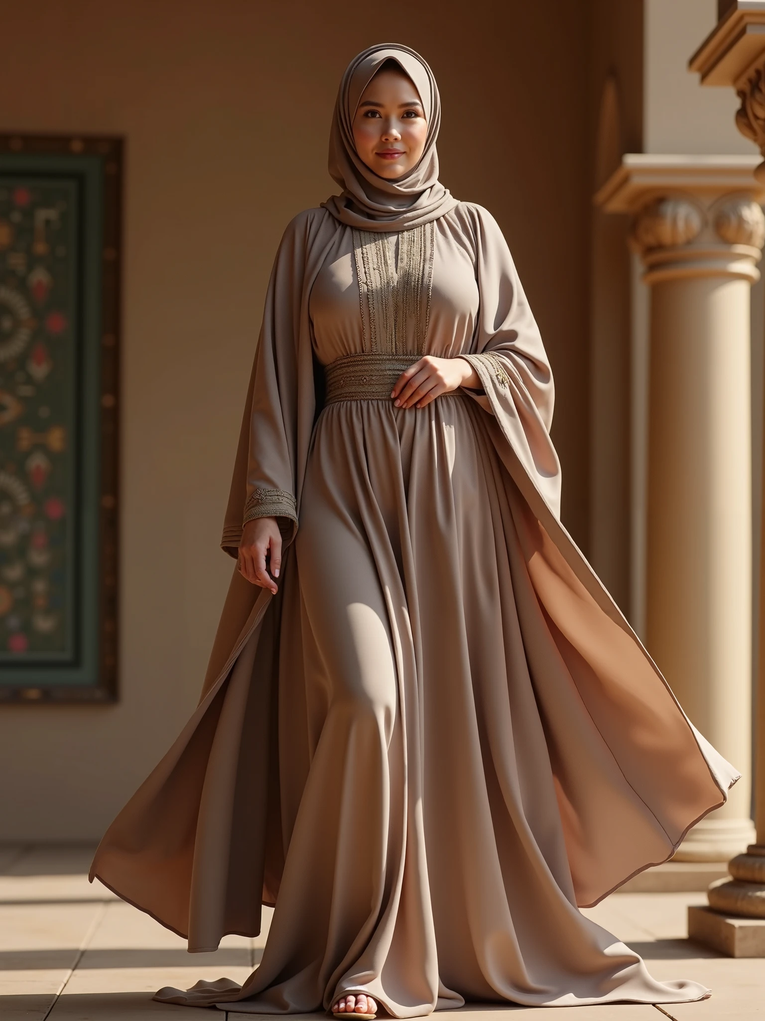 RAW, Best quality, high resolution, masterpiece: 1.3), beautiful Malay woman in hijab (iu:0.8),Best quality, high resolution, Masterpiece: 1.3, Beautiful  hijabi malay girl, Masterpiece, Soft smile,Beautiful Malay women wear small flower baju kurung,pastel color hijab , Quality 3, intricate details, Full body view, Malay woman in hijap,  white, Eyes glazed, (((hijap soaking wet and dripping with water))), thin, Super fitting clothes: white Nano tube top and Nano Lycras, Forest background under continuous heavy rain that soaks them, showing her beautiful body 92 59 90, flirty face, invisible base, film grain, Fuji color, Contrast of light and shadow, textured skin, (4 *intricate details), Dynamic pose, realism, sunlight, high contrast, HDR (High Dynamic Range), Ray tracing, NVIDIA RTX, super resolution, Unreal 5, Subsurface dispersion, PBR textures, Post-processing, anisotropic filtering, depth of field, Clarity and Maximum sharpness, Multi-layer textures, Albedo and specular maps, Surface shading, Precise light-material interaction simulation, Perfect proportions, High octane rendering, Bicolor lighting, wide aperture, low ISO, 50mm camera CANON eos professional lens